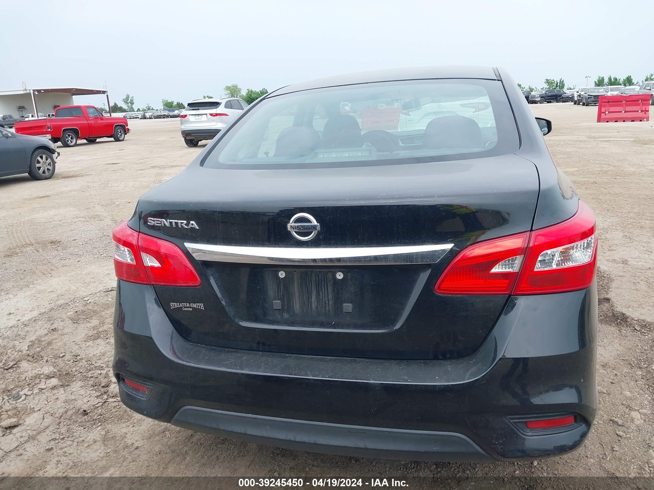 2016 Nissan Sentra S vin: 3N1AB7AP0GY293663