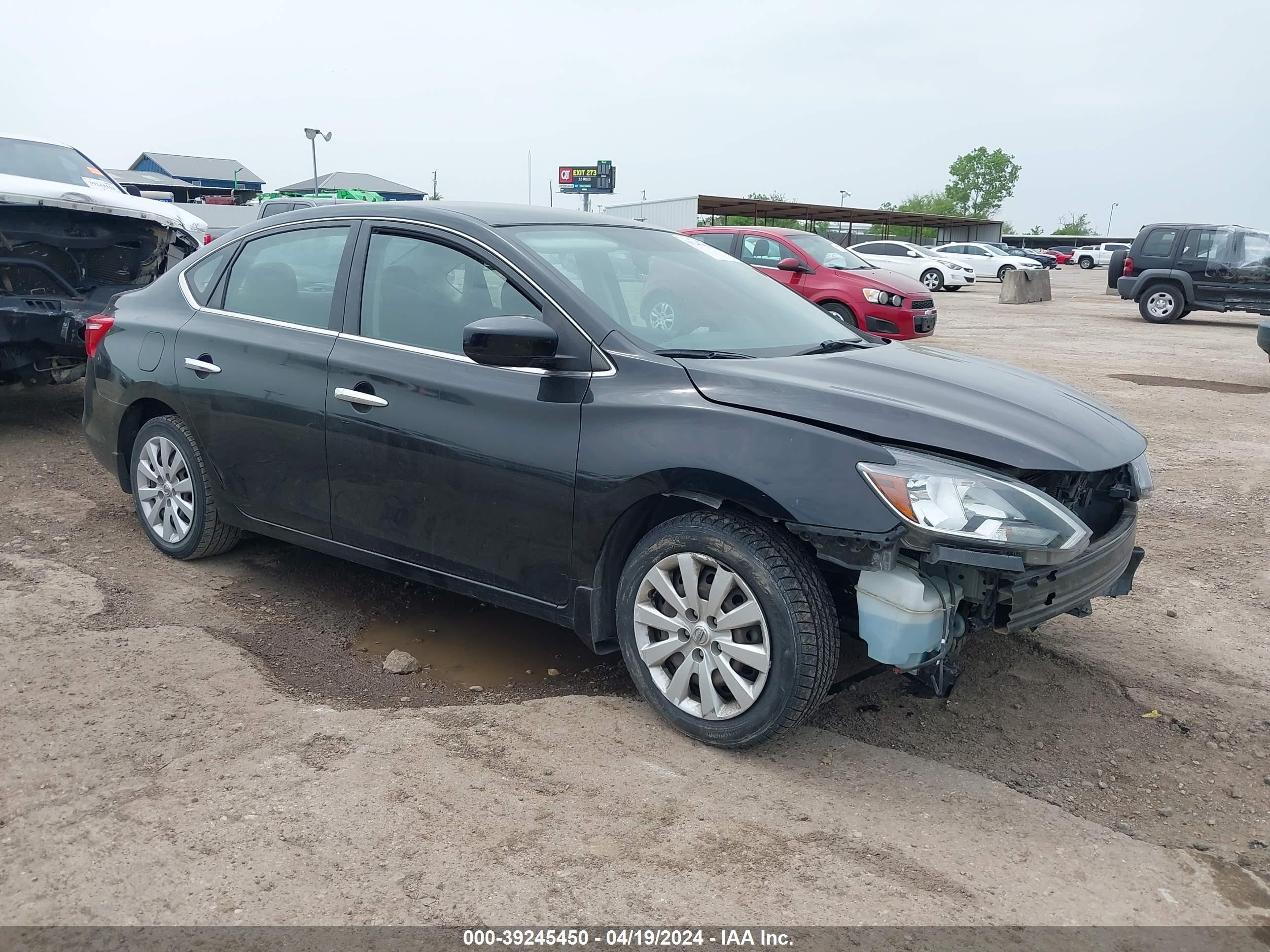 2016 Nissan Sentra S vin: 3N1AB7AP0GY293663