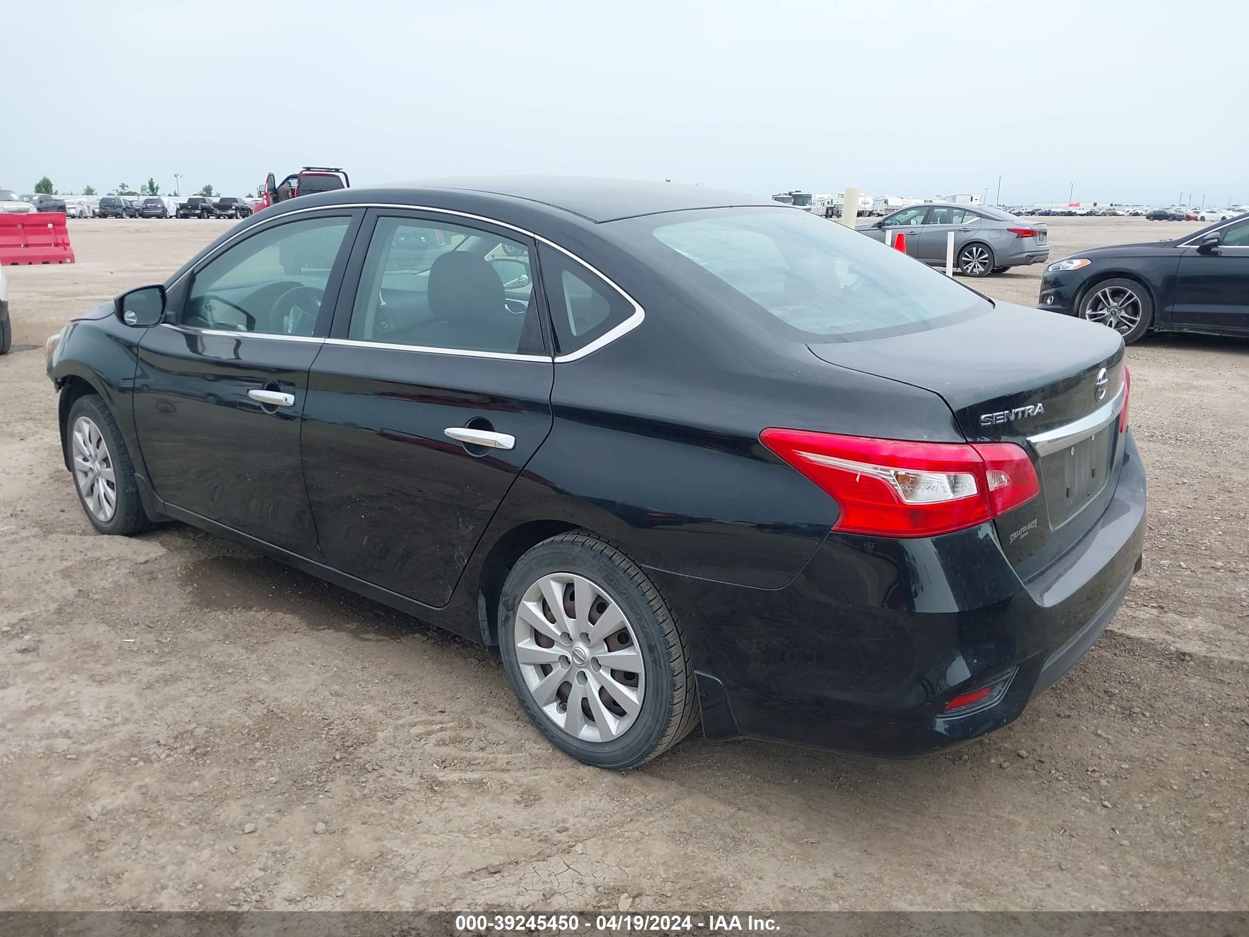 2016 Nissan Sentra S vin: 3N1AB7AP0GY293663