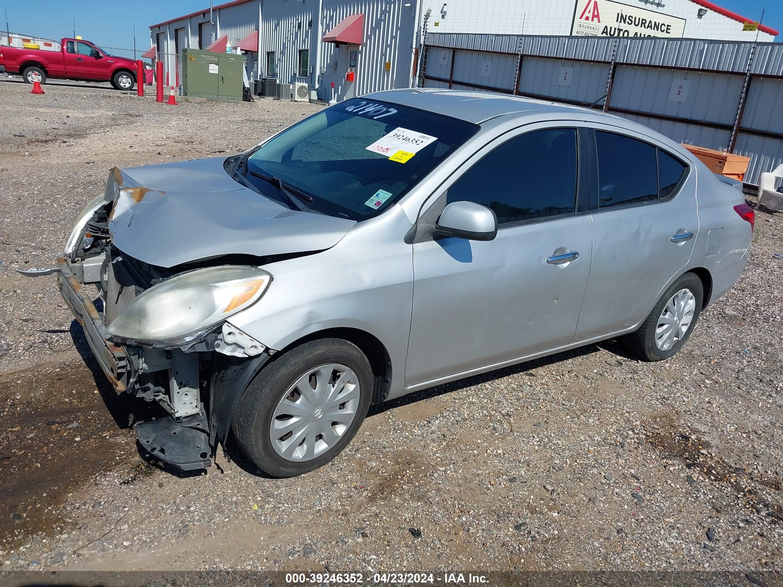 2014 Nissan Versa 1.6 Sv vin: 3N1CN7AP1EK465635