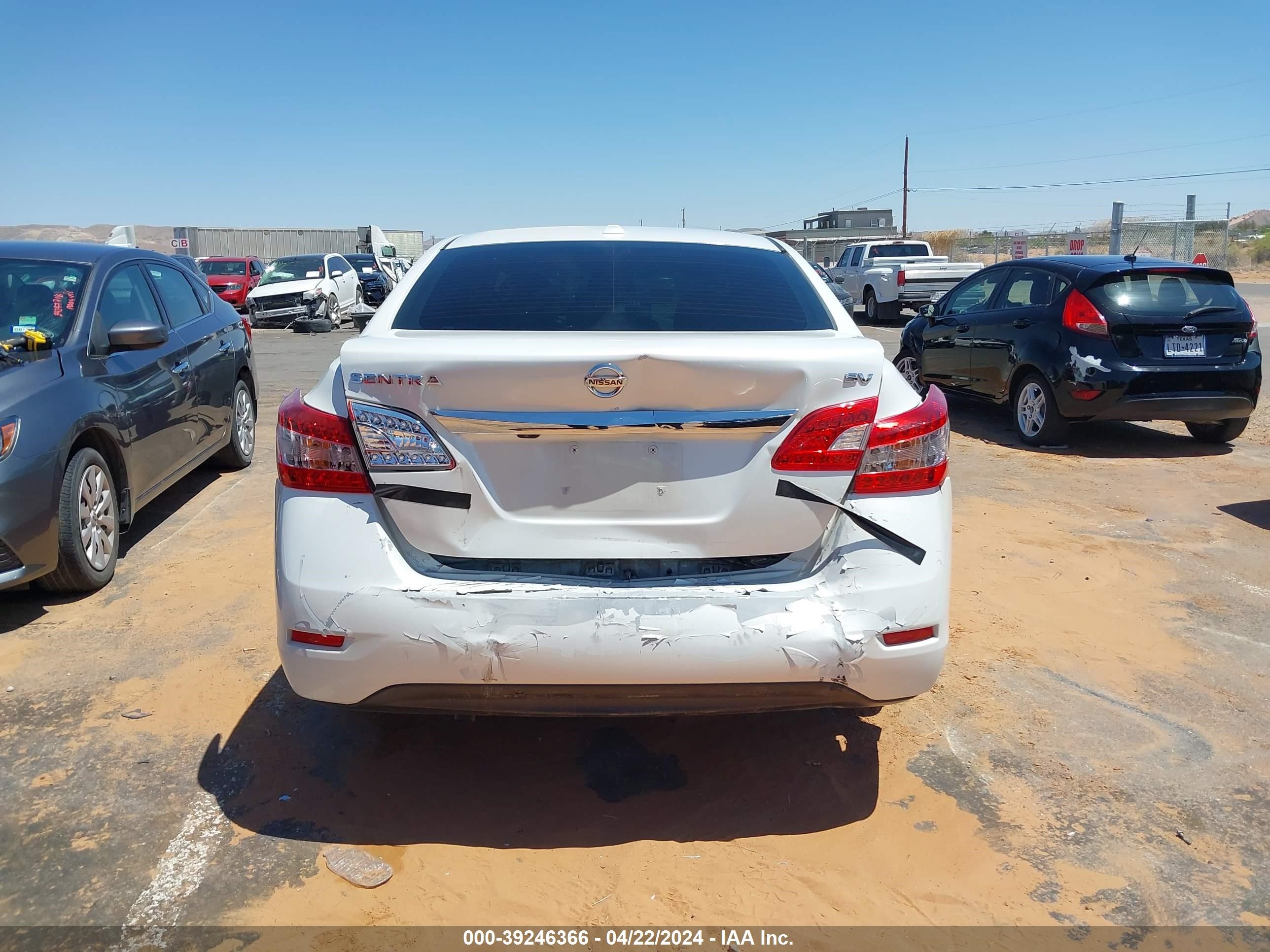 2015 Nissan Sentra Sv vin: 3N1AB7AP1FY227475