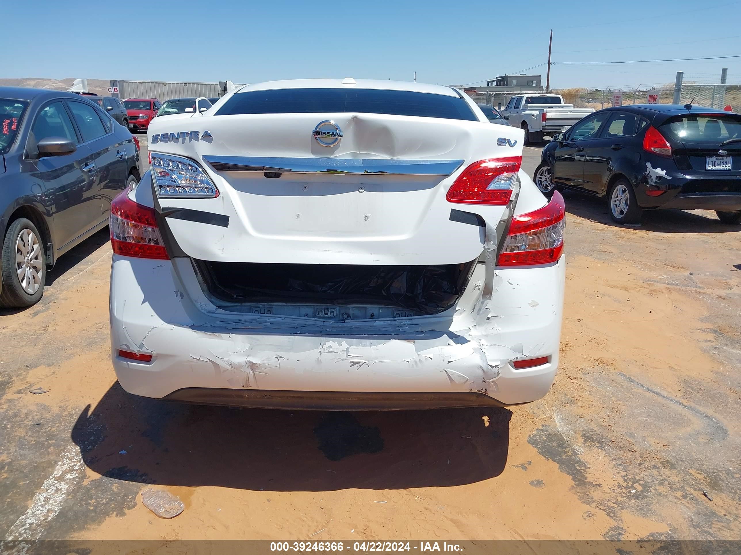 2015 Nissan Sentra Sv vin: 3N1AB7AP1FY227475