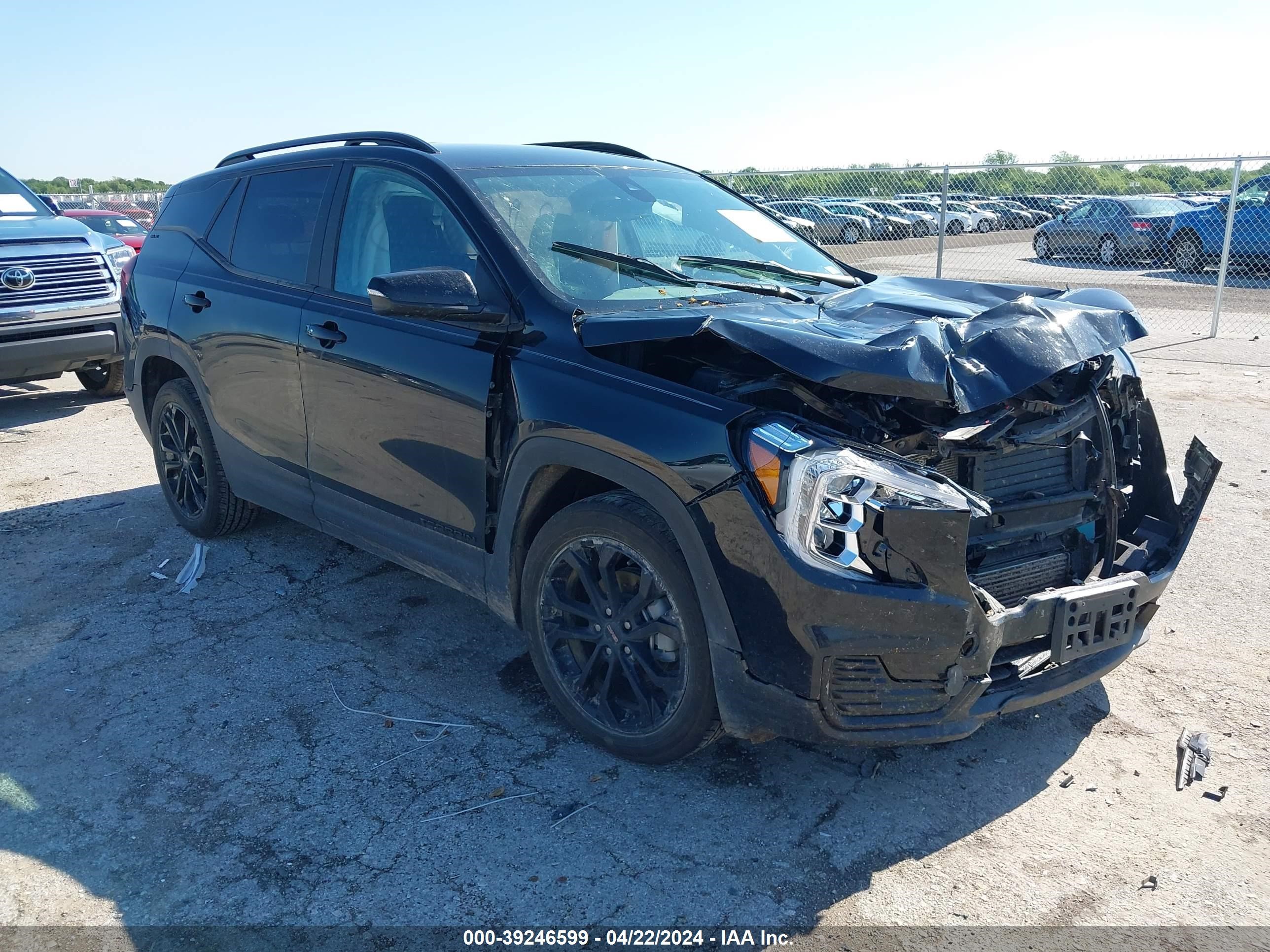 2022 GMC Terrain Fwd Sle vin: 3GKALMEV6NL237968