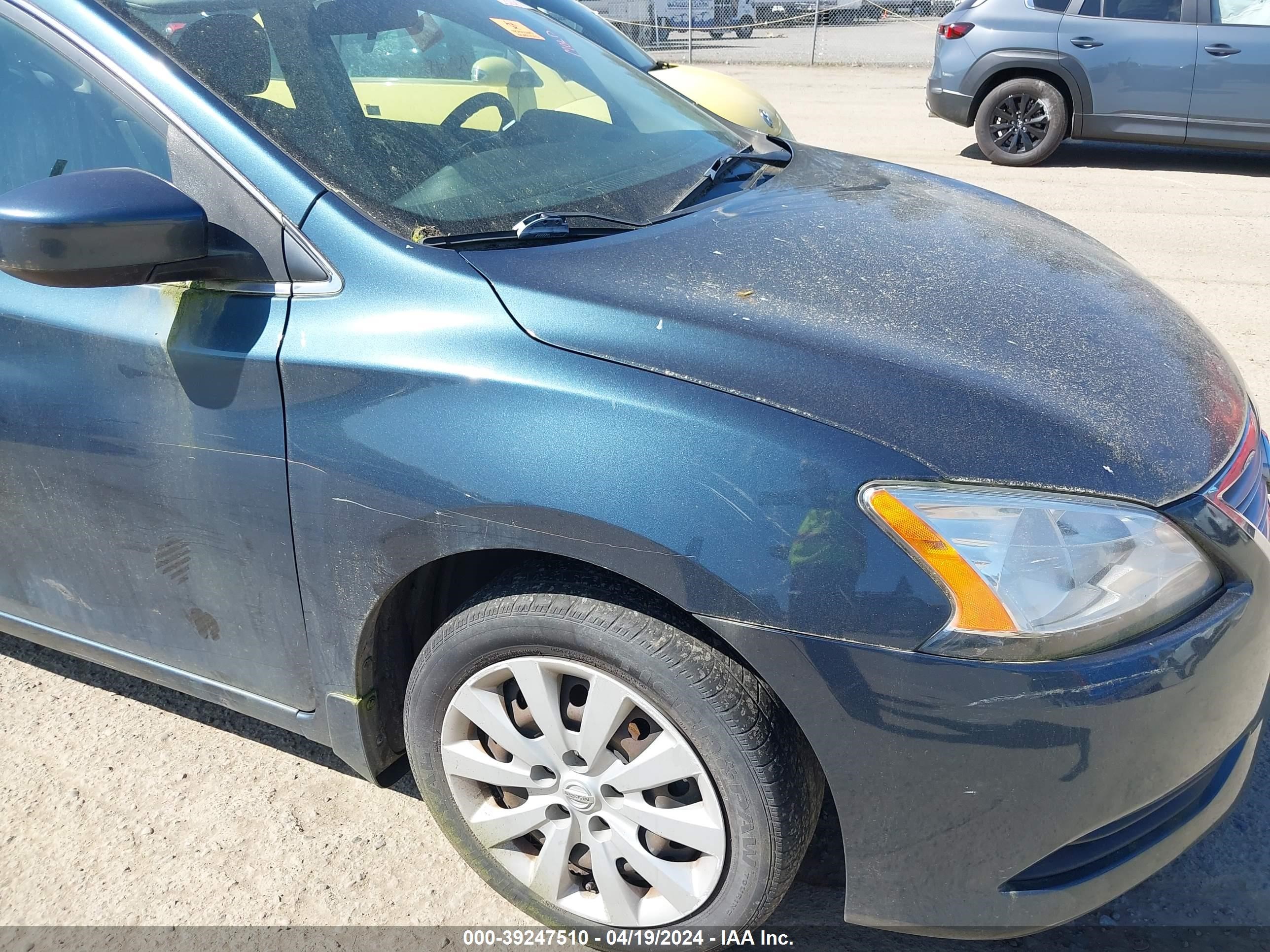 2014 Nissan Sentra Sv vin: 3N1AB7AP0EY211041