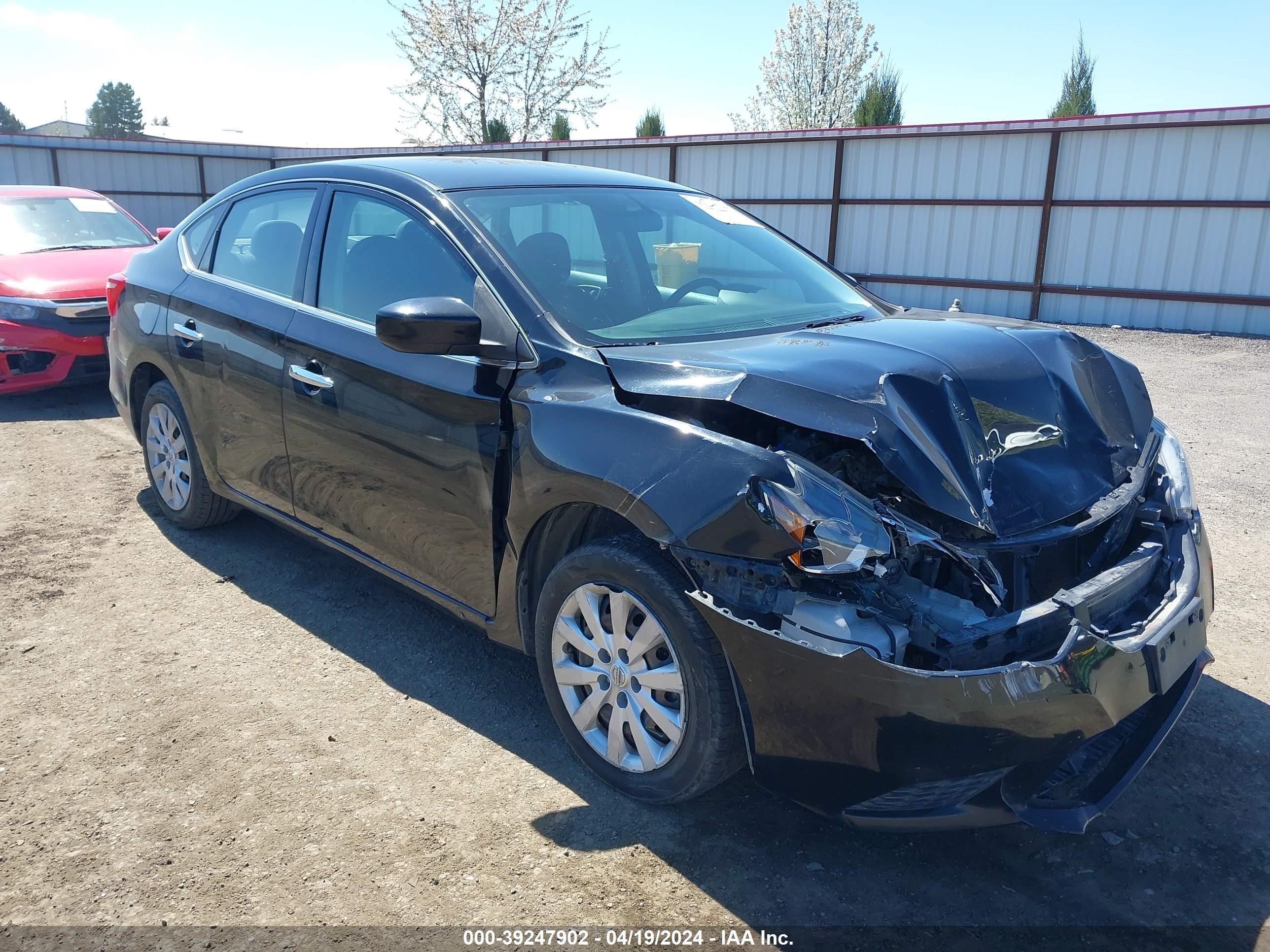 2017 Nissan Sentra Sv vin: 3N1AB7AP1HL664800