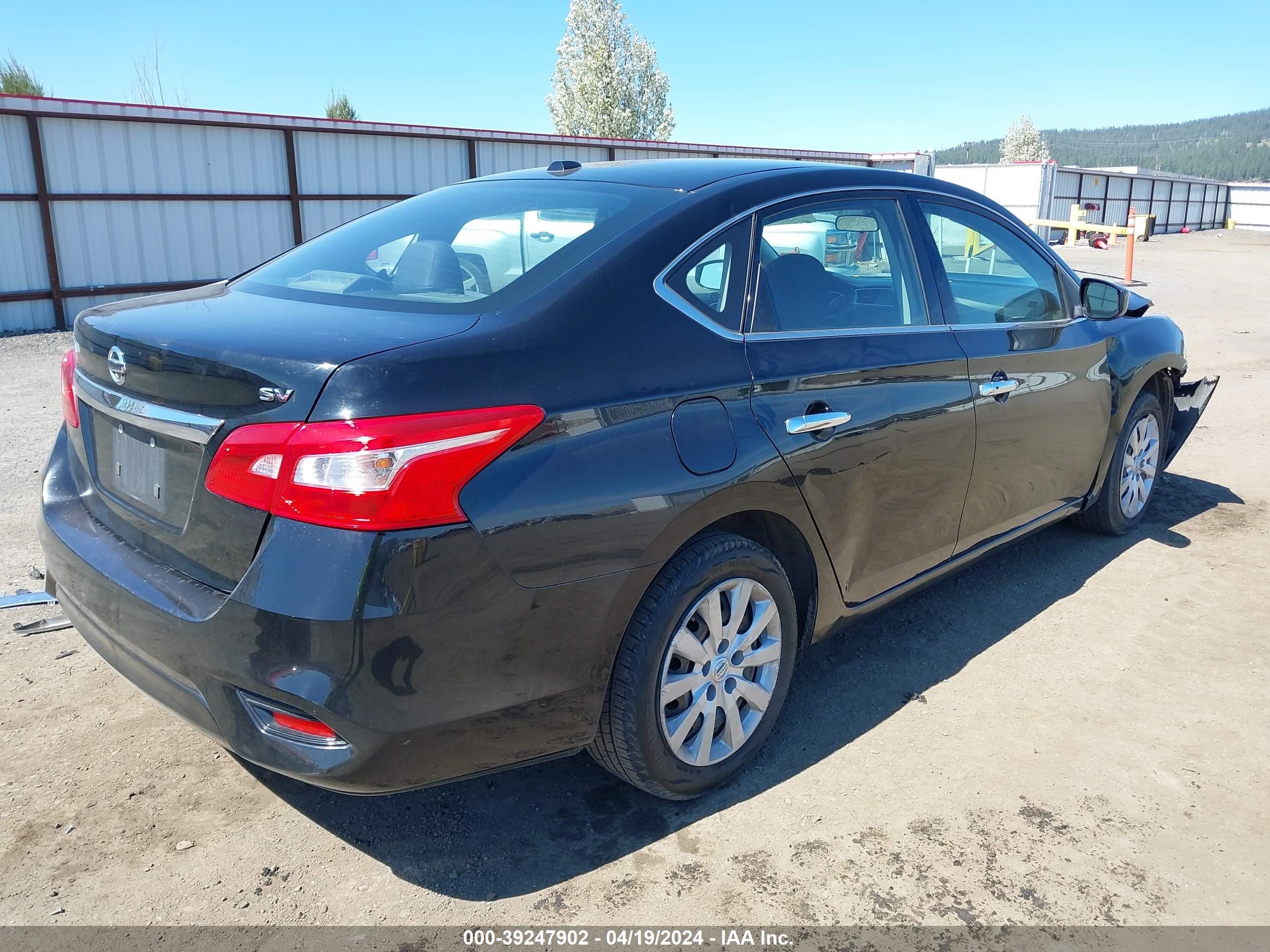 2017 Nissan Sentra Sv vin: 3N1AB7AP1HL664800