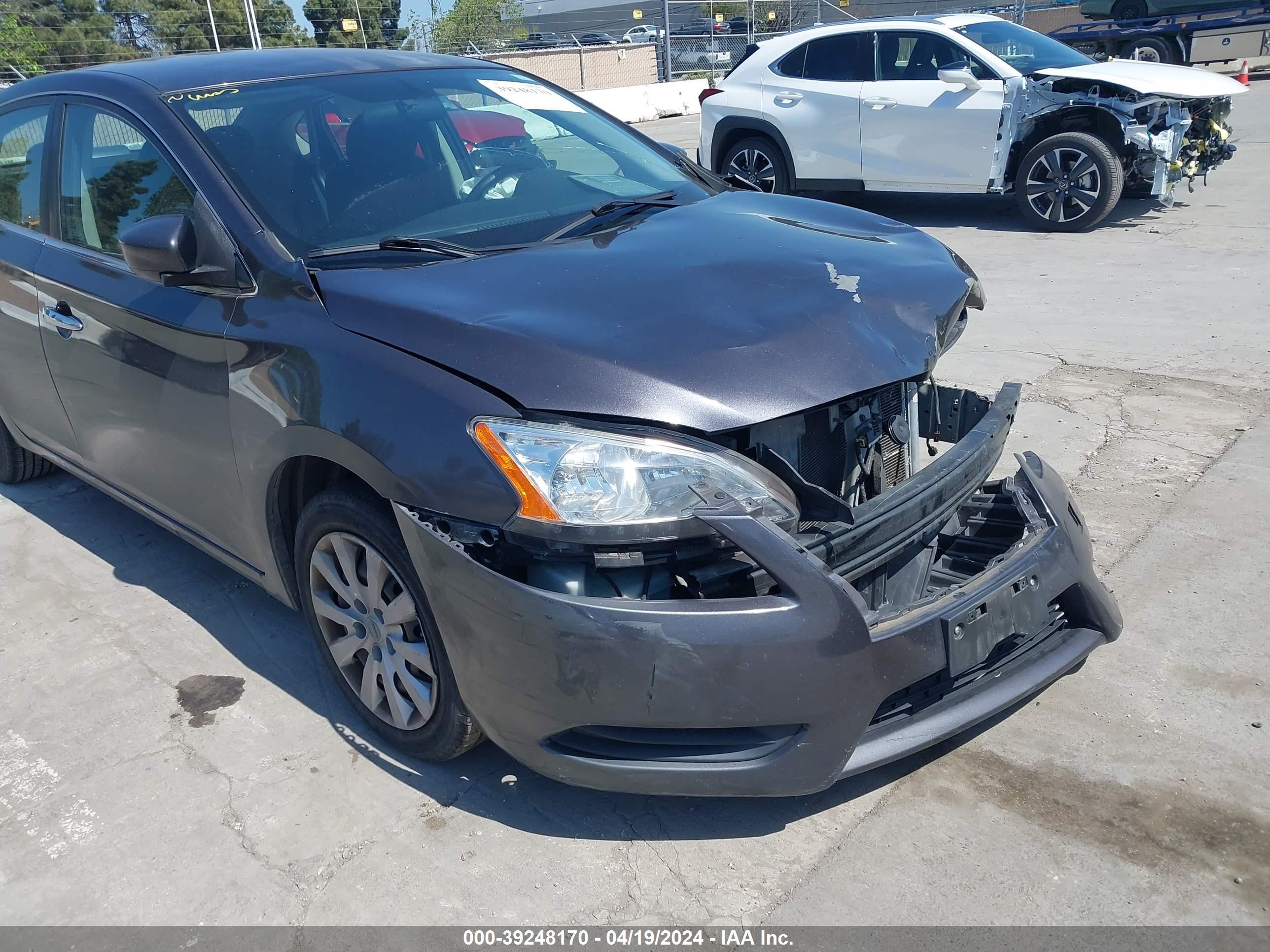 2013 Nissan Sentra Sv vin: 3N1AB7AP5DL720232