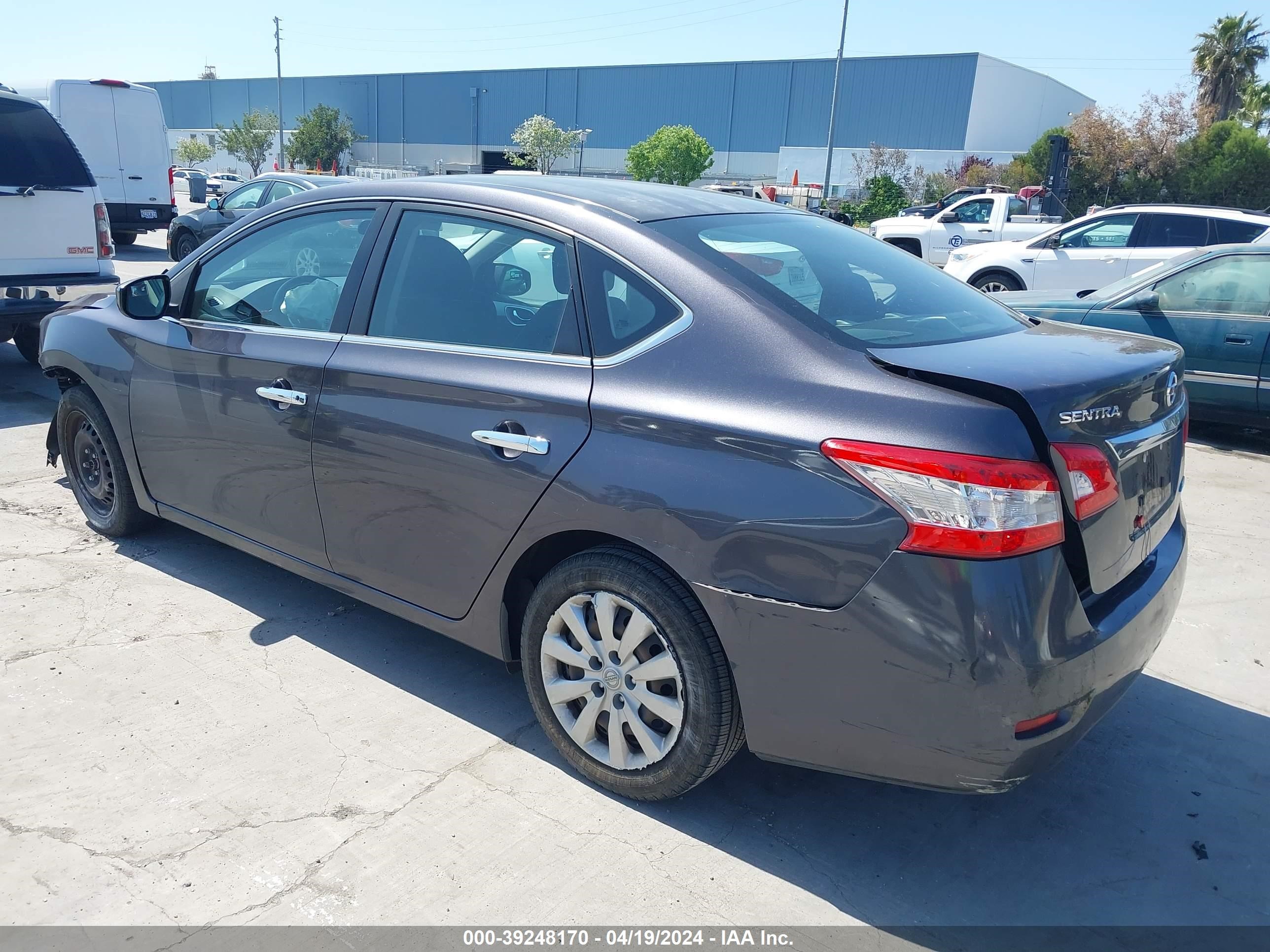 2013 Nissan Sentra Sv vin: 3N1AB7AP5DL720232