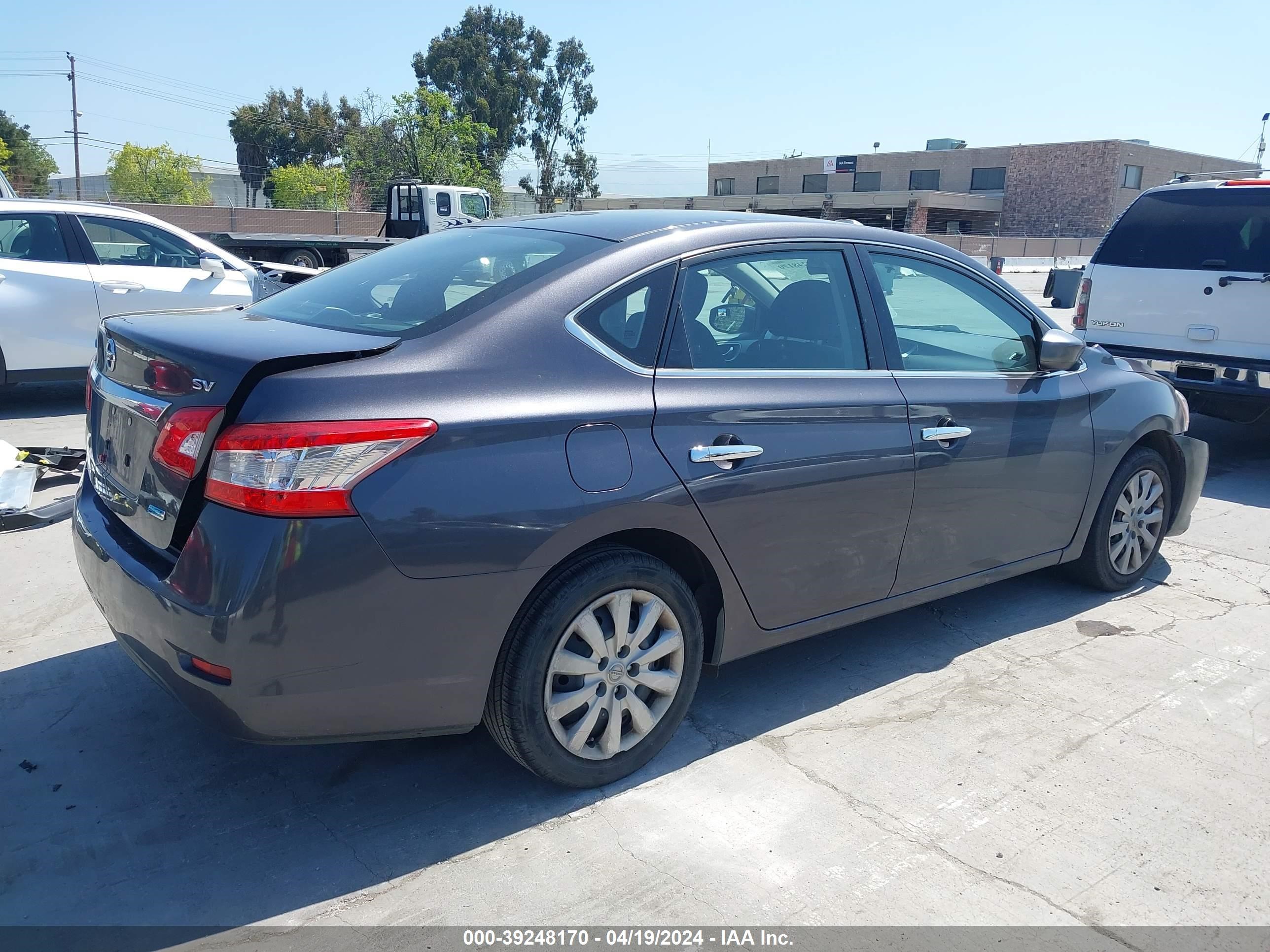 2013 Nissan Sentra Sv vin: 3N1AB7AP5DL720232