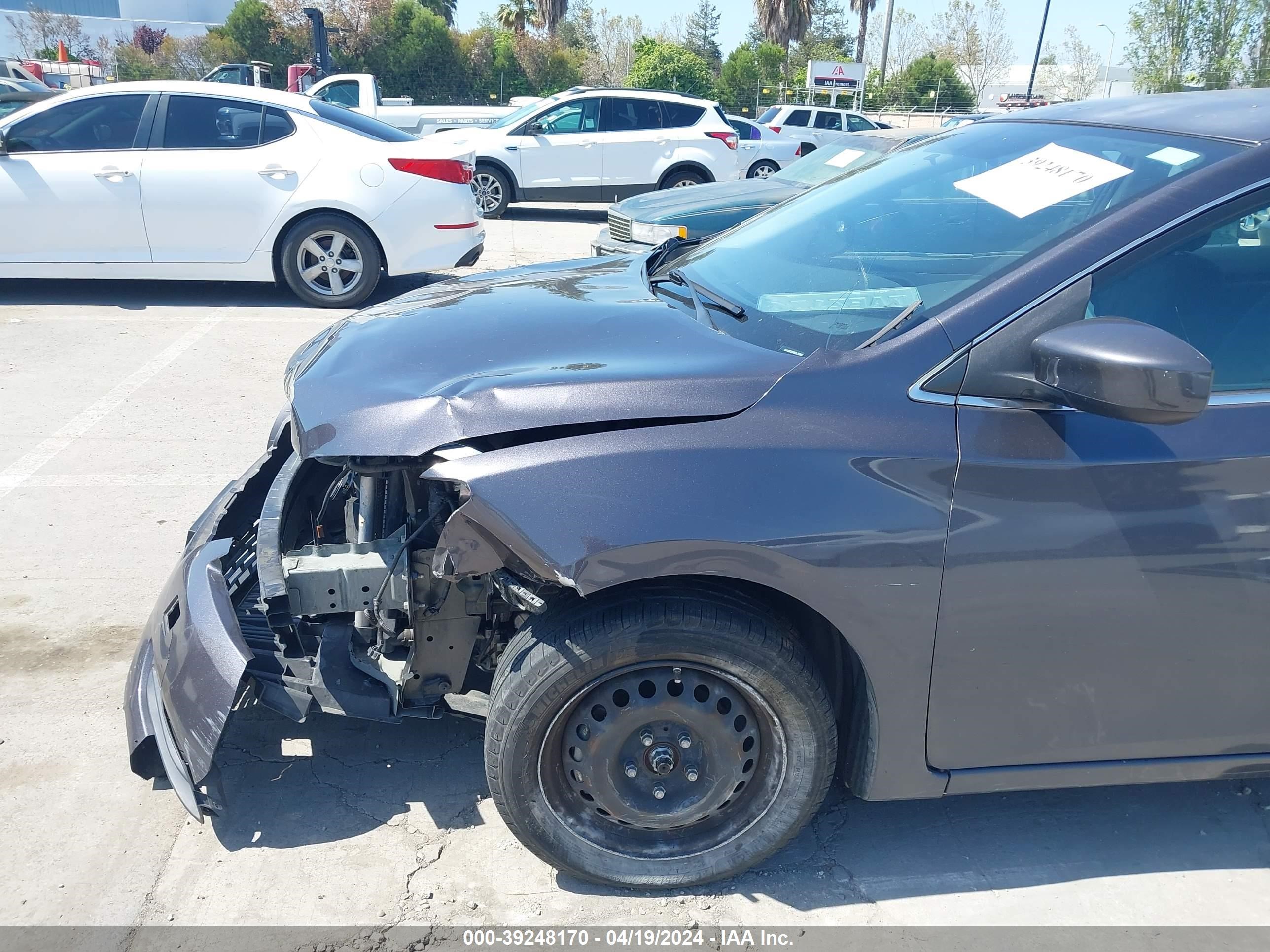 2013 Nissan Sentra Sv vin: 3N1AB7AP5DL720232