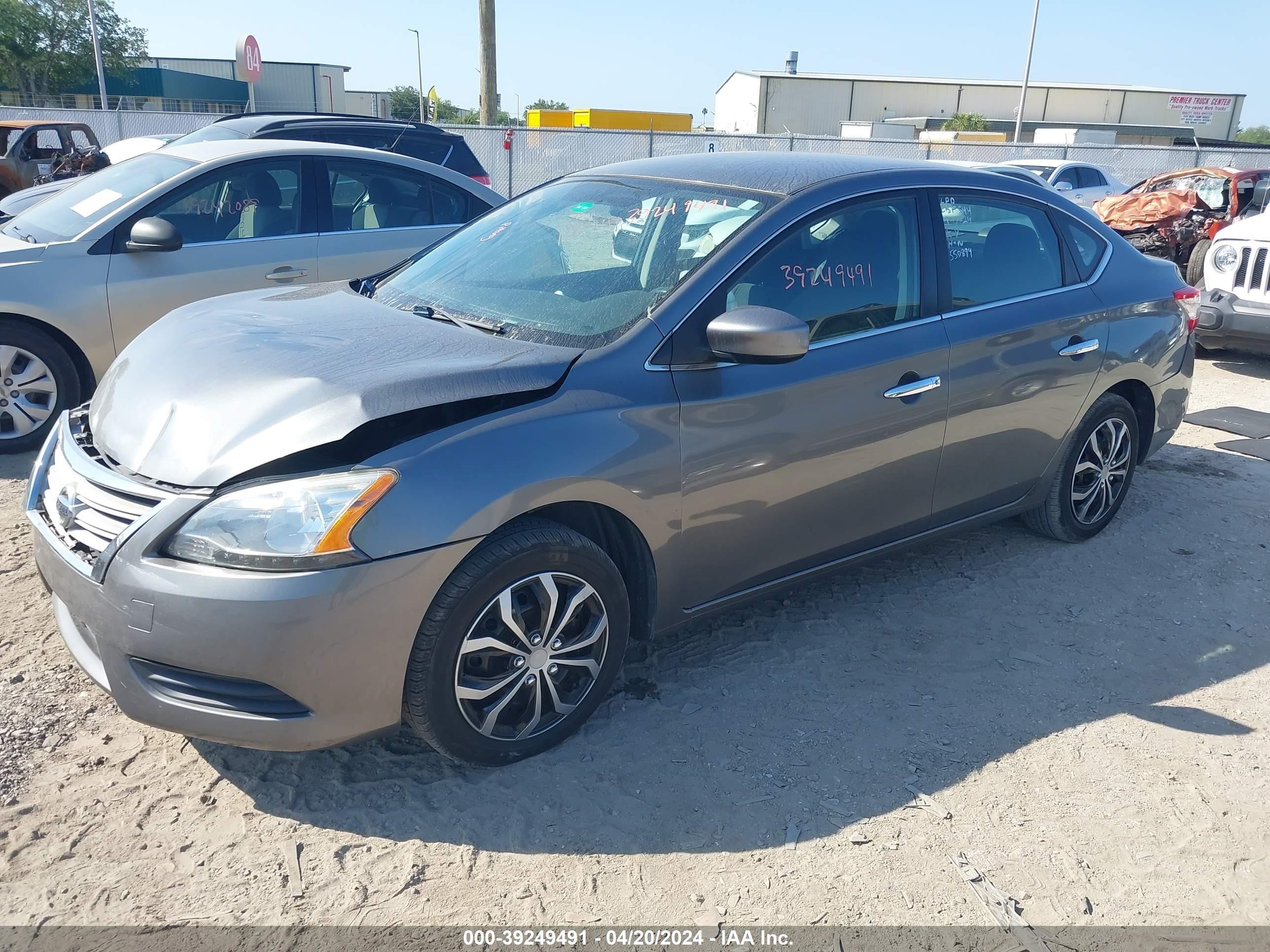 2015 Nissan Sentra Fe+ S/S/Sl/Sr/Sv vin: 3N1AB7AP4FY235974