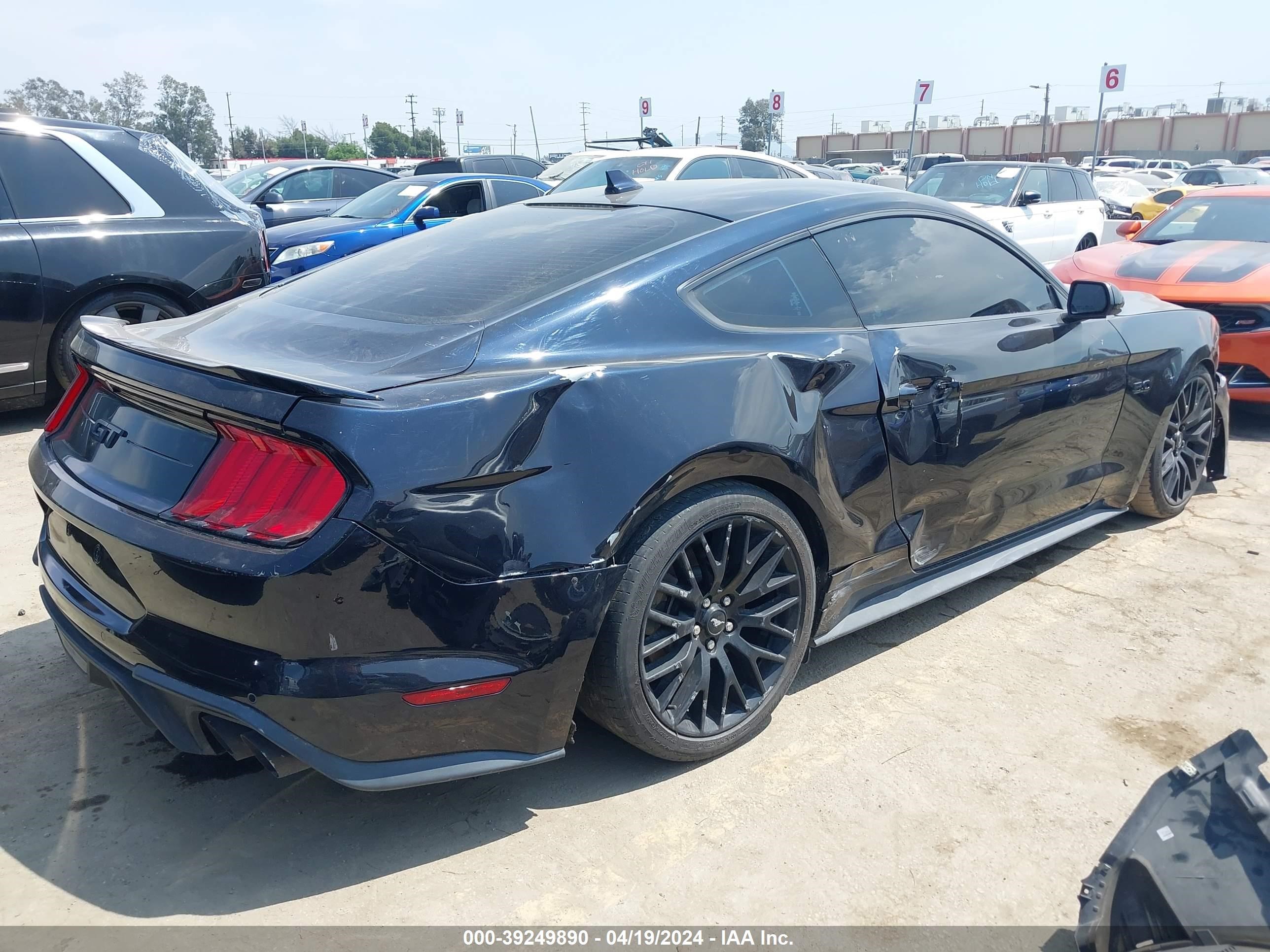 2021 Ford Mustang Gt Fastback vin: 1FA6P8CF9M5138705