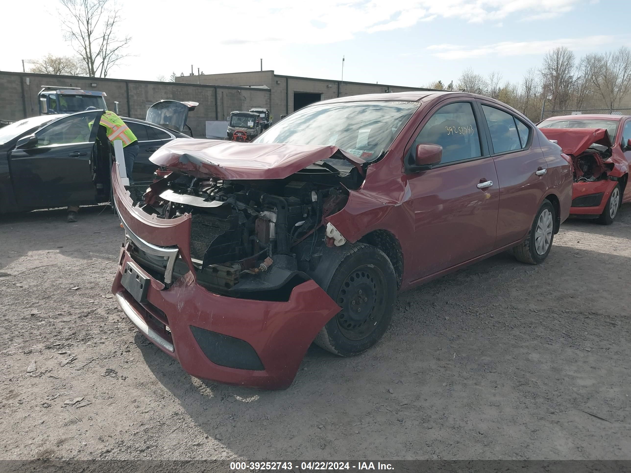 2015 Nissan Versa 1.6 S/1.6 S+/1.6 Sl/1.6 Sv vin: 3N1CN7AP9FL852865