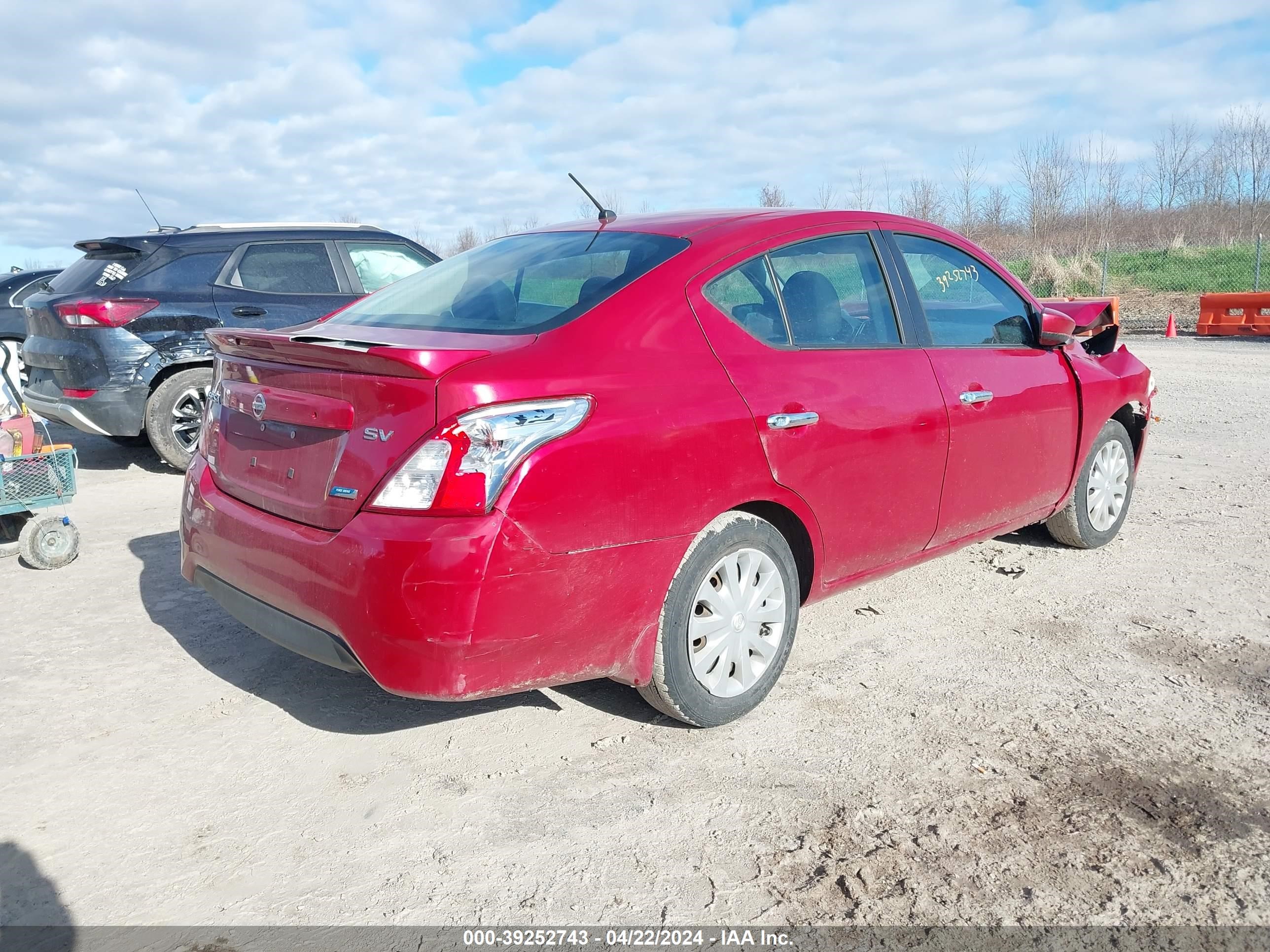 2015 Nissan Versa 1.6 S/1.6 S+/1.6 Sl/1.6 Sv vin: 3N1CN7AP9FL852865