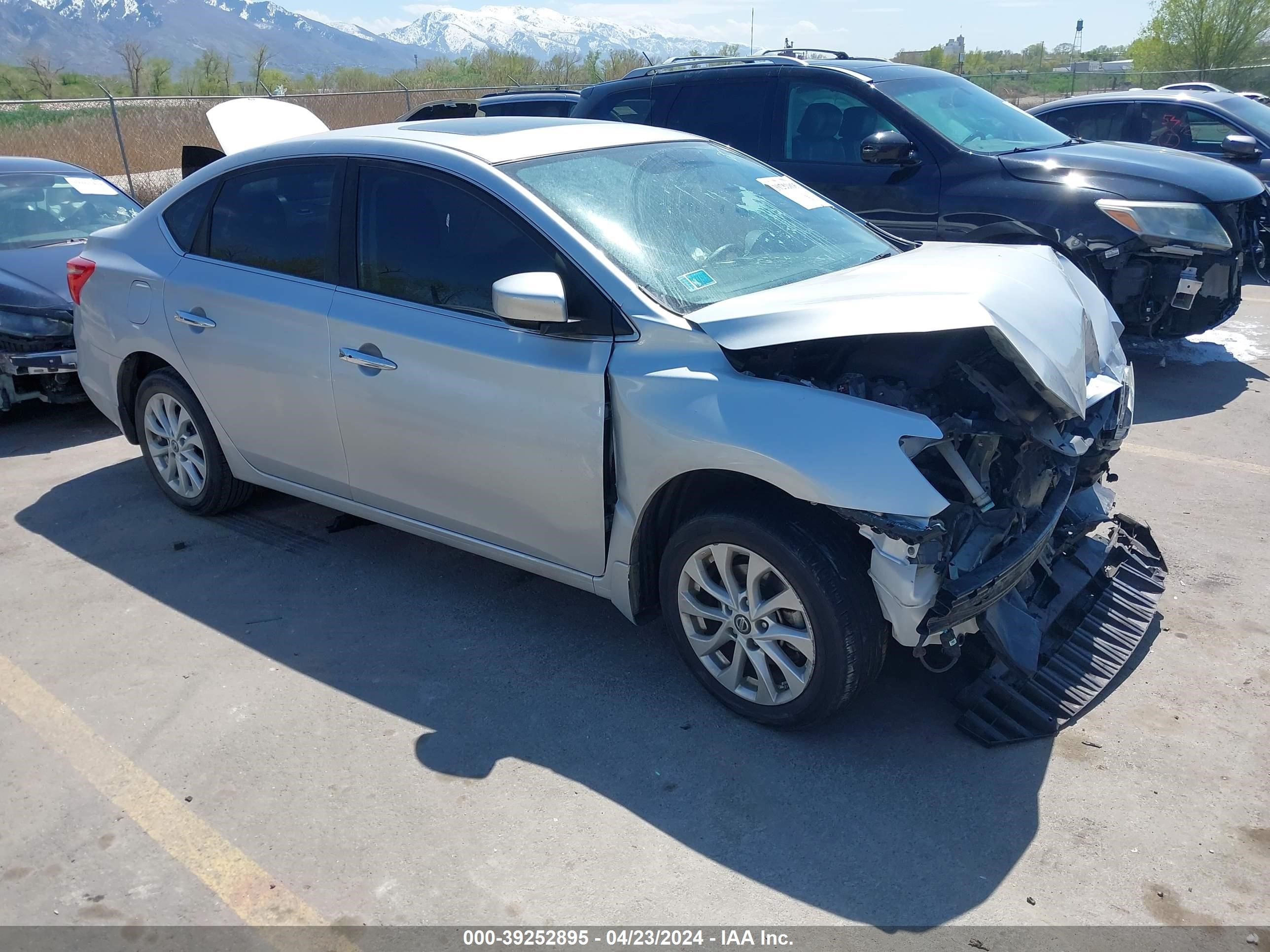 2016 Nissan Sentra Sv vin: 3N1AB7AP4GY285615