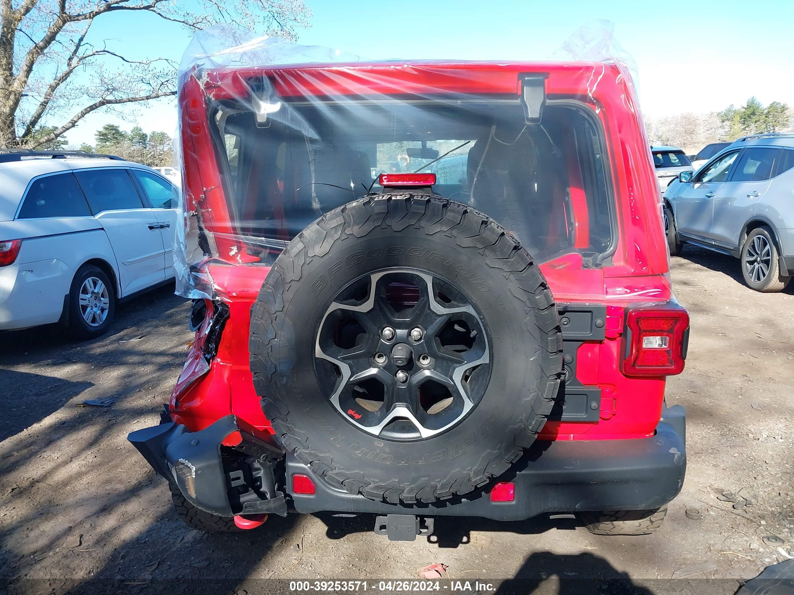 2020 Jeep Wrangler Unlimited Rubicon Recon 4X4 vin: 1C4HJXFN0LW266521