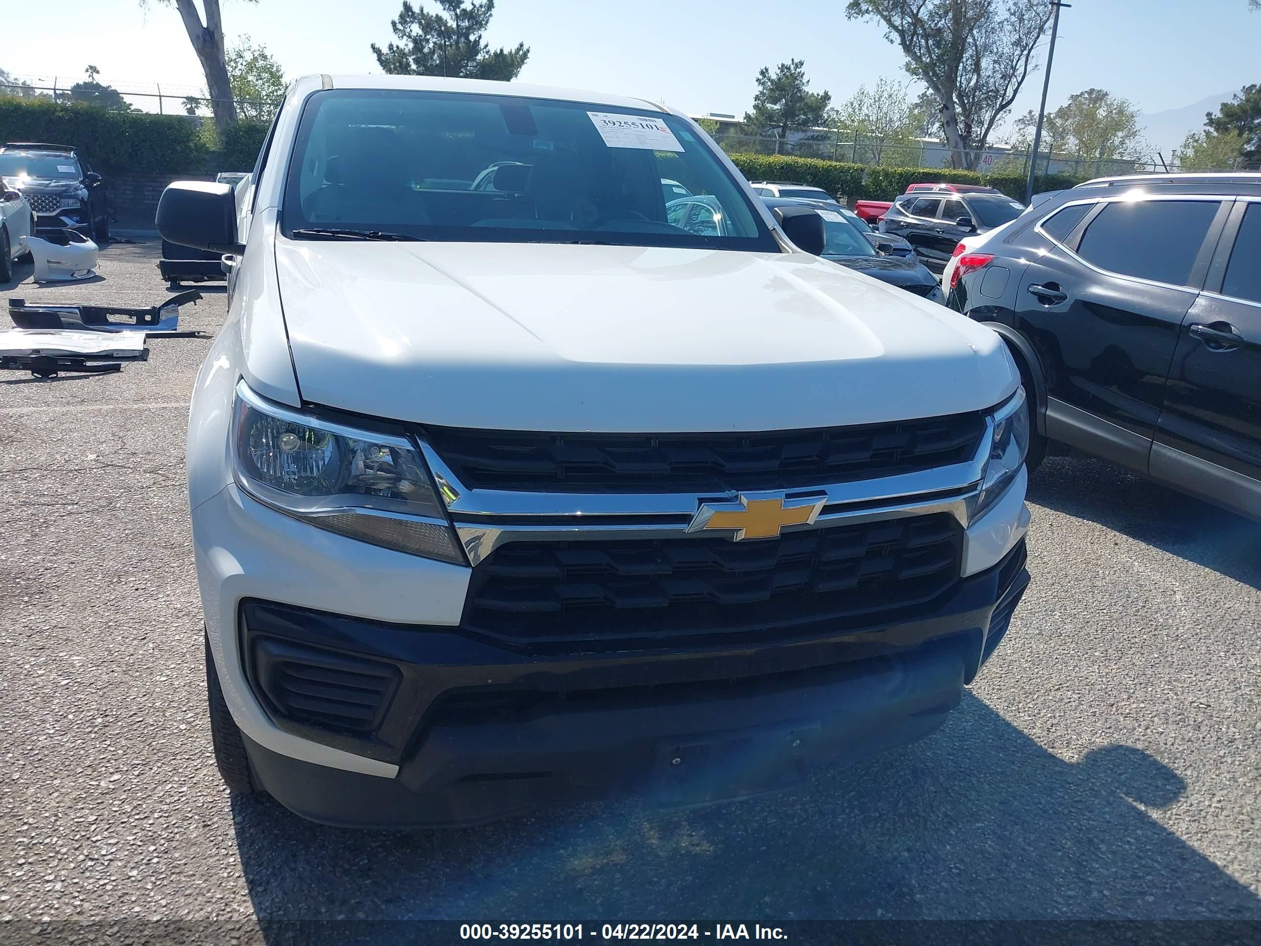 2022 Chevrolet Colorado 2Wd Long Box Wt vin: 1GCHSBEA1N1283262