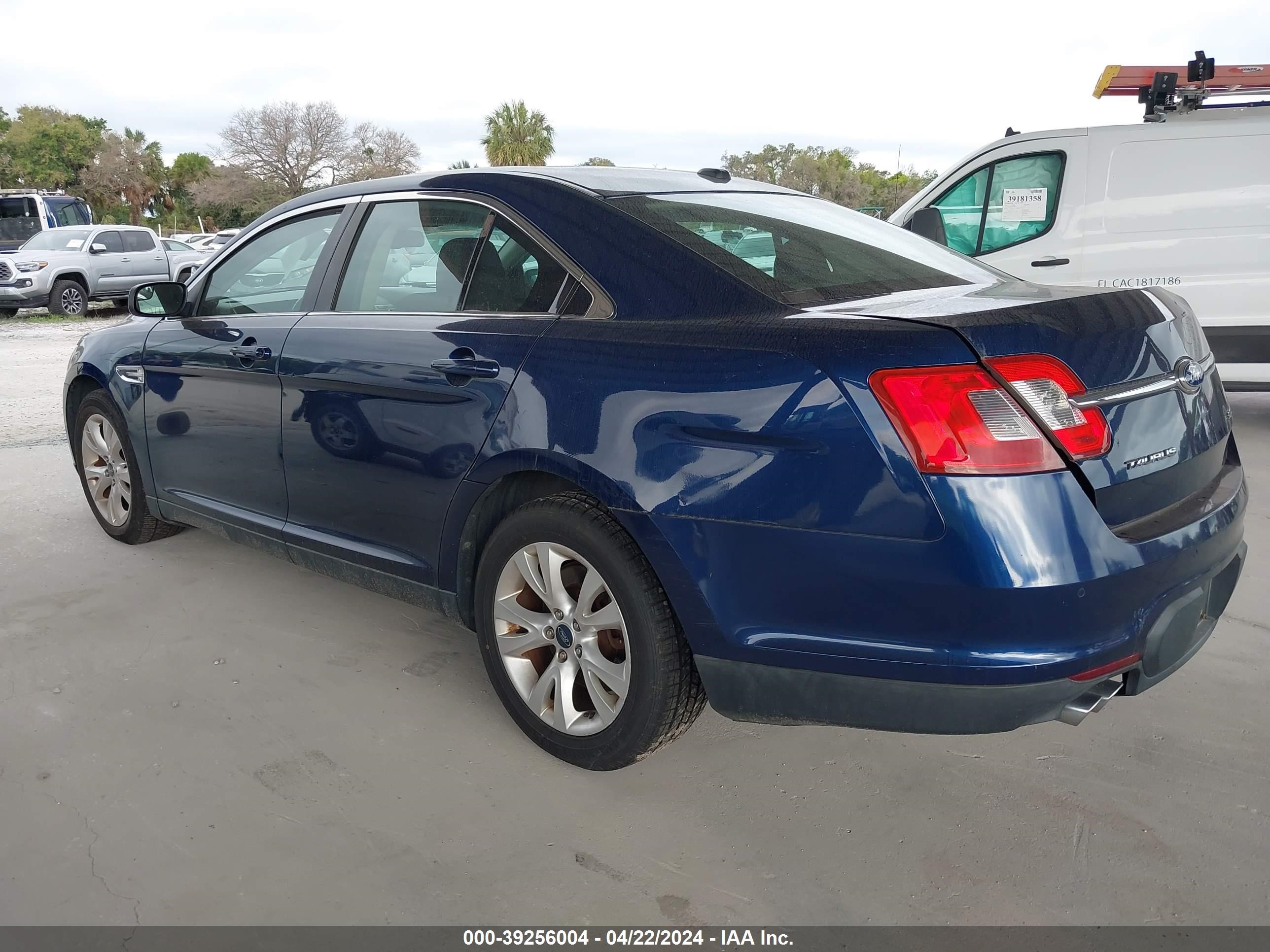 2012 Ford Taurus Sel vin: 1FAHP2EW9CG116127