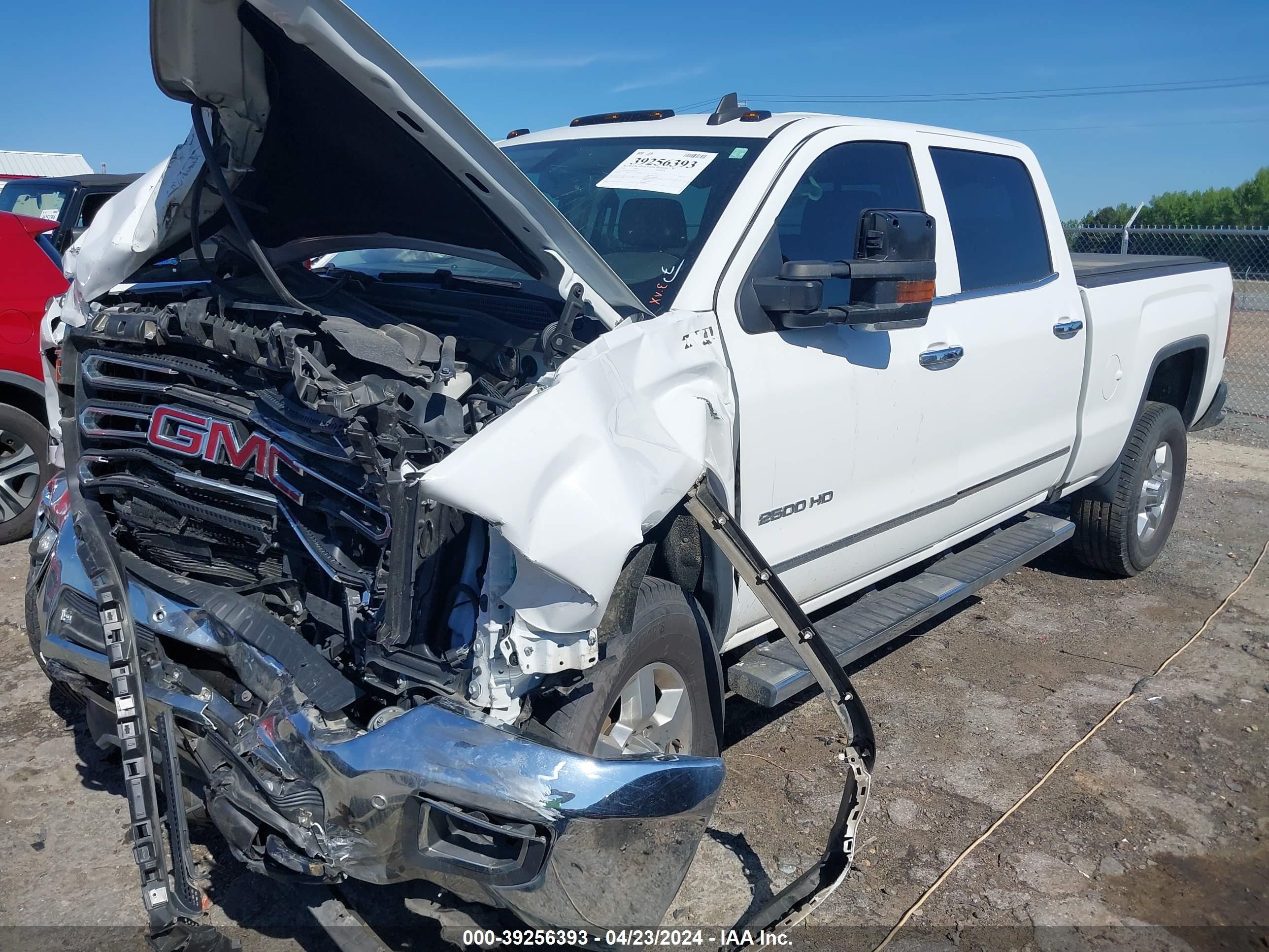 2018 GMC Sierra 2500Hd Slt vin: 1GT12TEGXJF200923