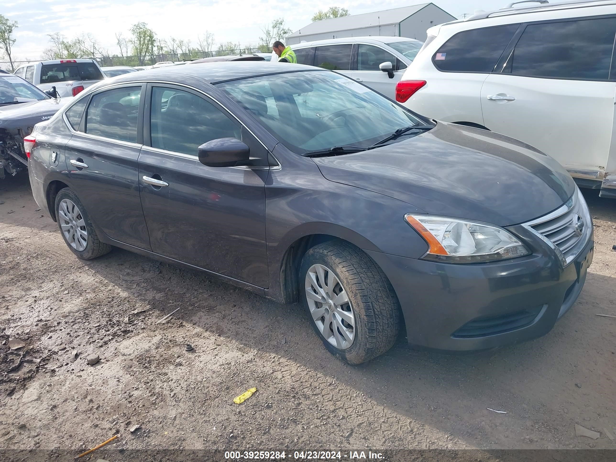 2013 Nissan Sentra Sv vin: 3N1AB7AP4DL658922