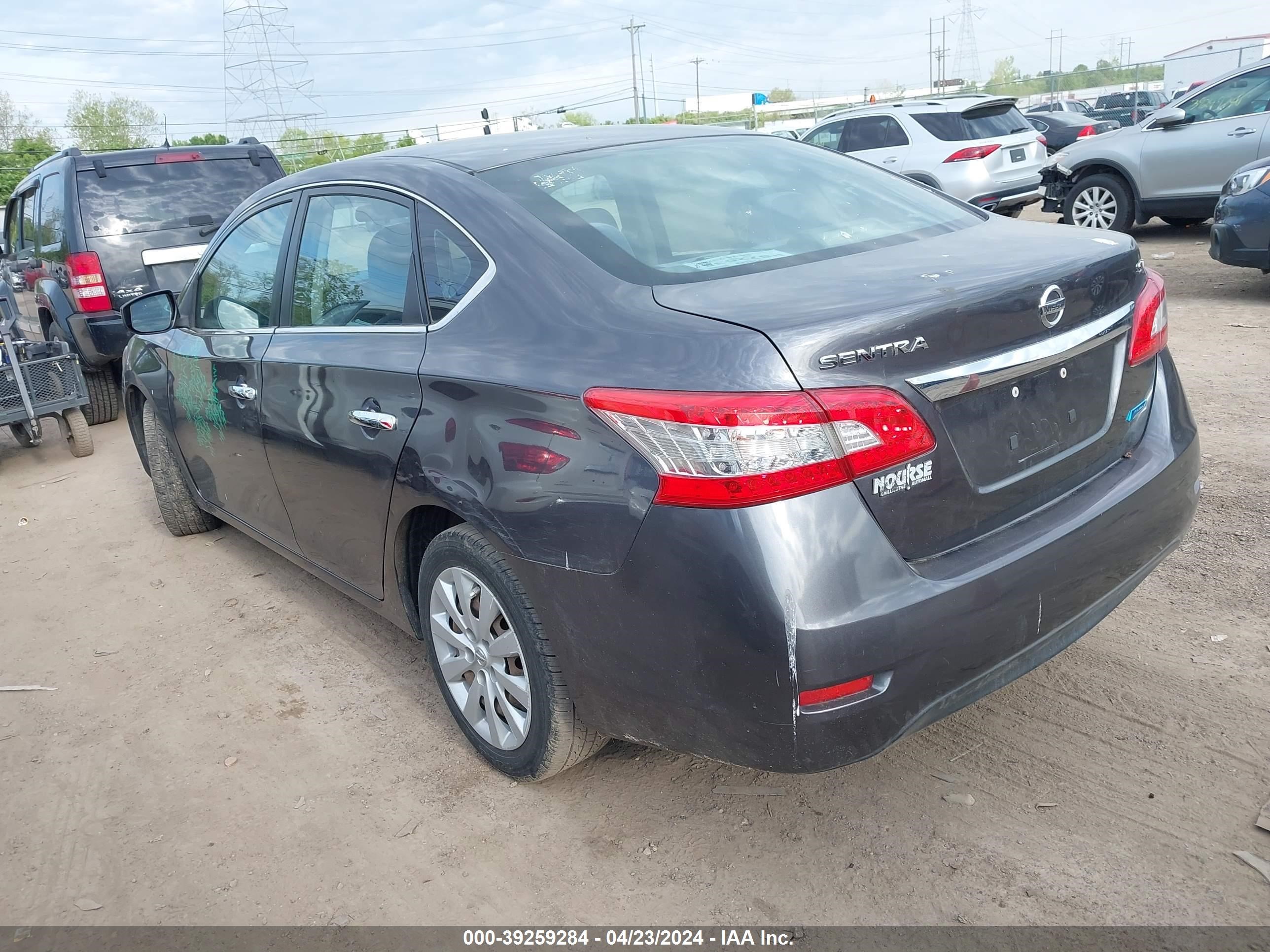 2013 Nissan Sentra Sv vin: 3N1AB7AP4DL658922