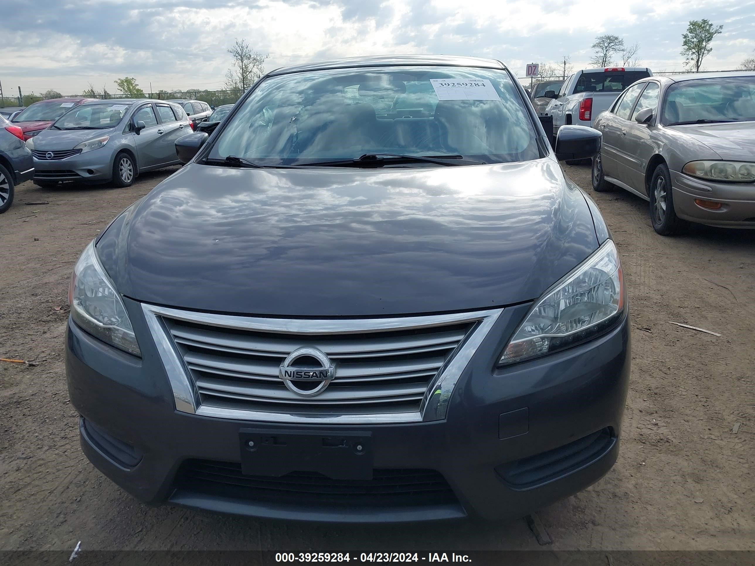 2013 Nissan Sentra Sv vin: 3N1AB7AP4DL658922