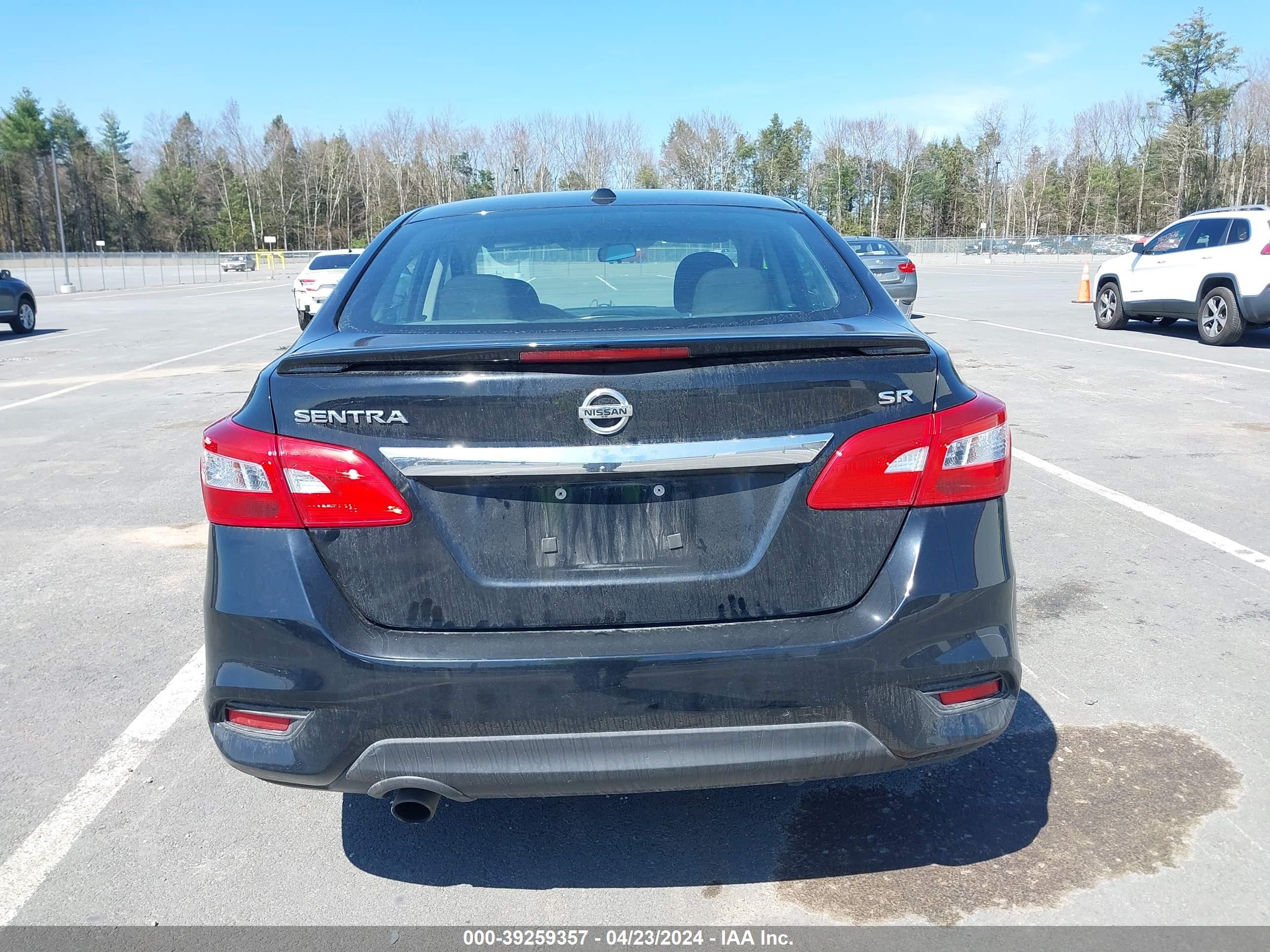 2016 Nissan Sentra Sr vin: 3N1AB7AP6GY219244