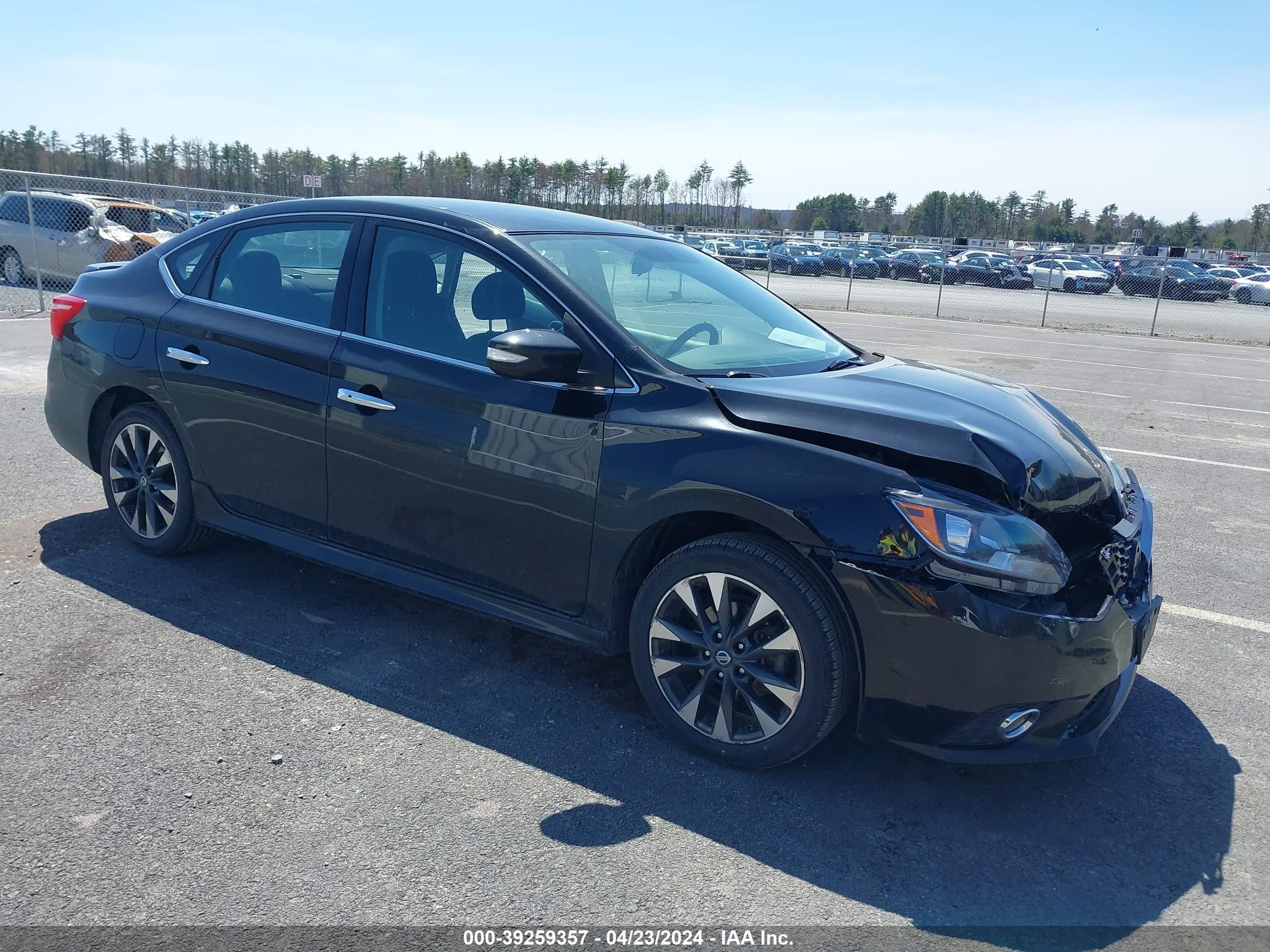 2016 Nissan Sentra Sr vin: 3N1AB7AP6GY219244