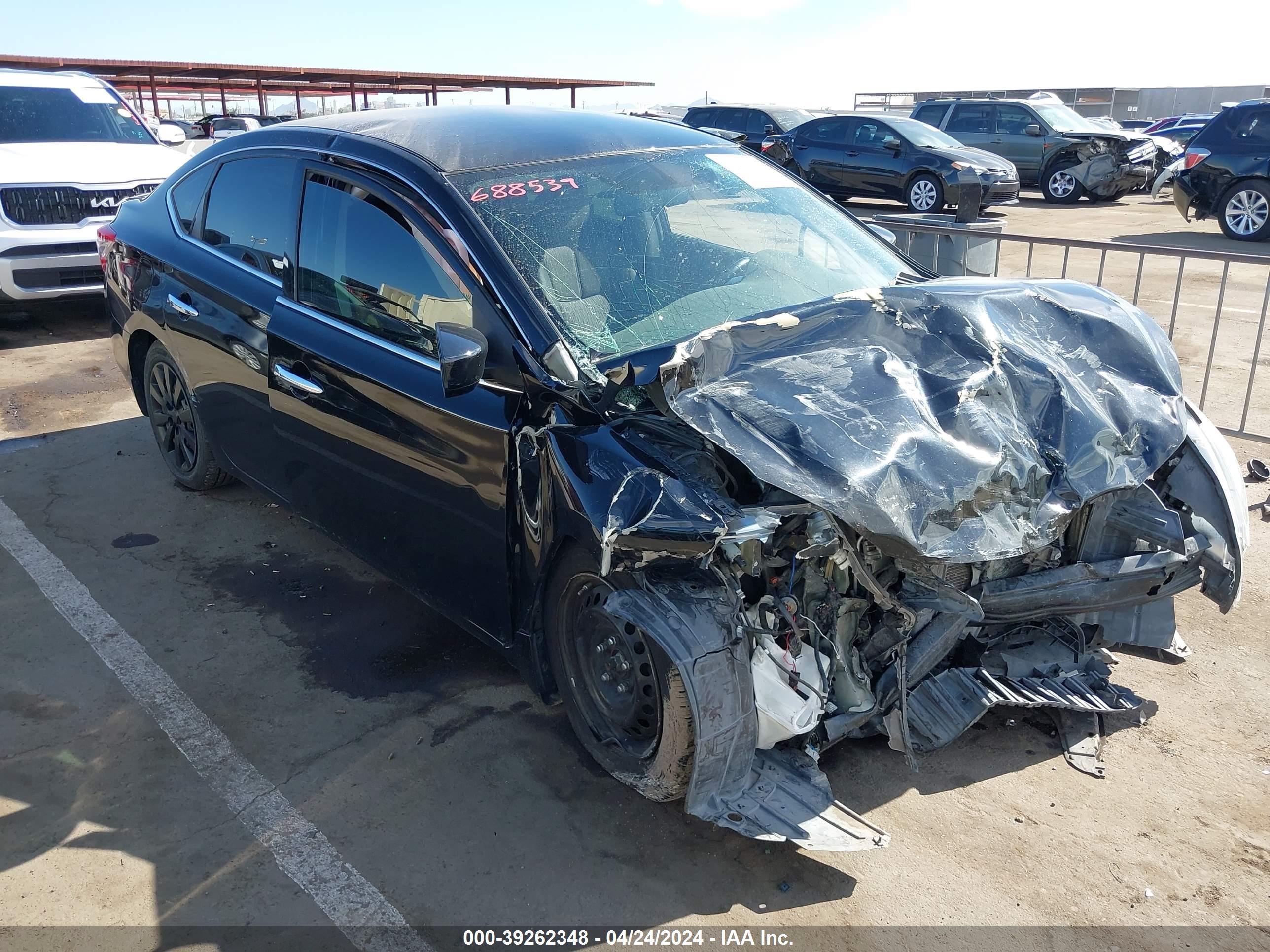 2015 Nissan Sentra Sv vin: 3N1AB7AP8FL688539