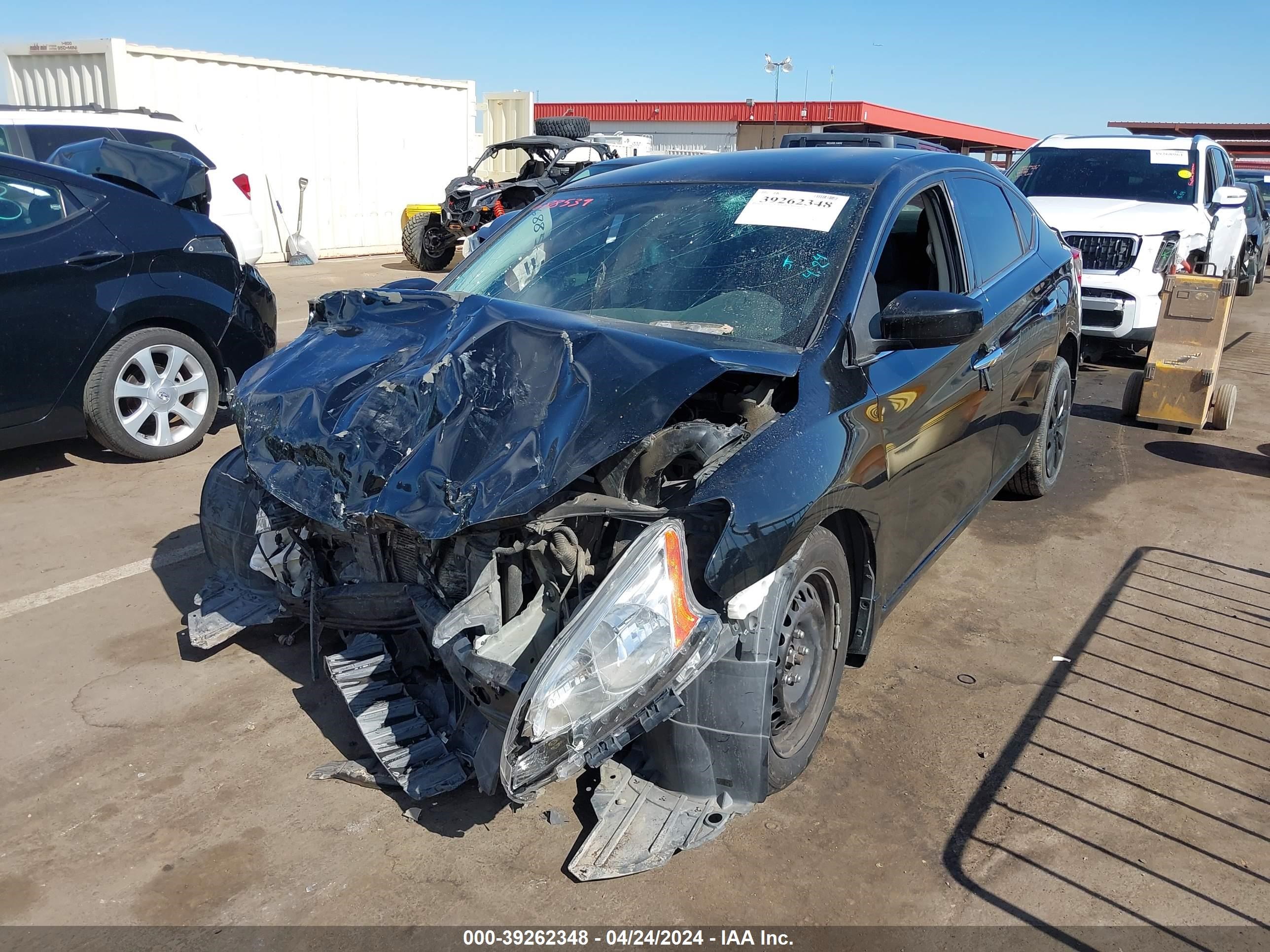 2015 Nissan Sentra Sv vin: 3N1AB7AP8FL688539