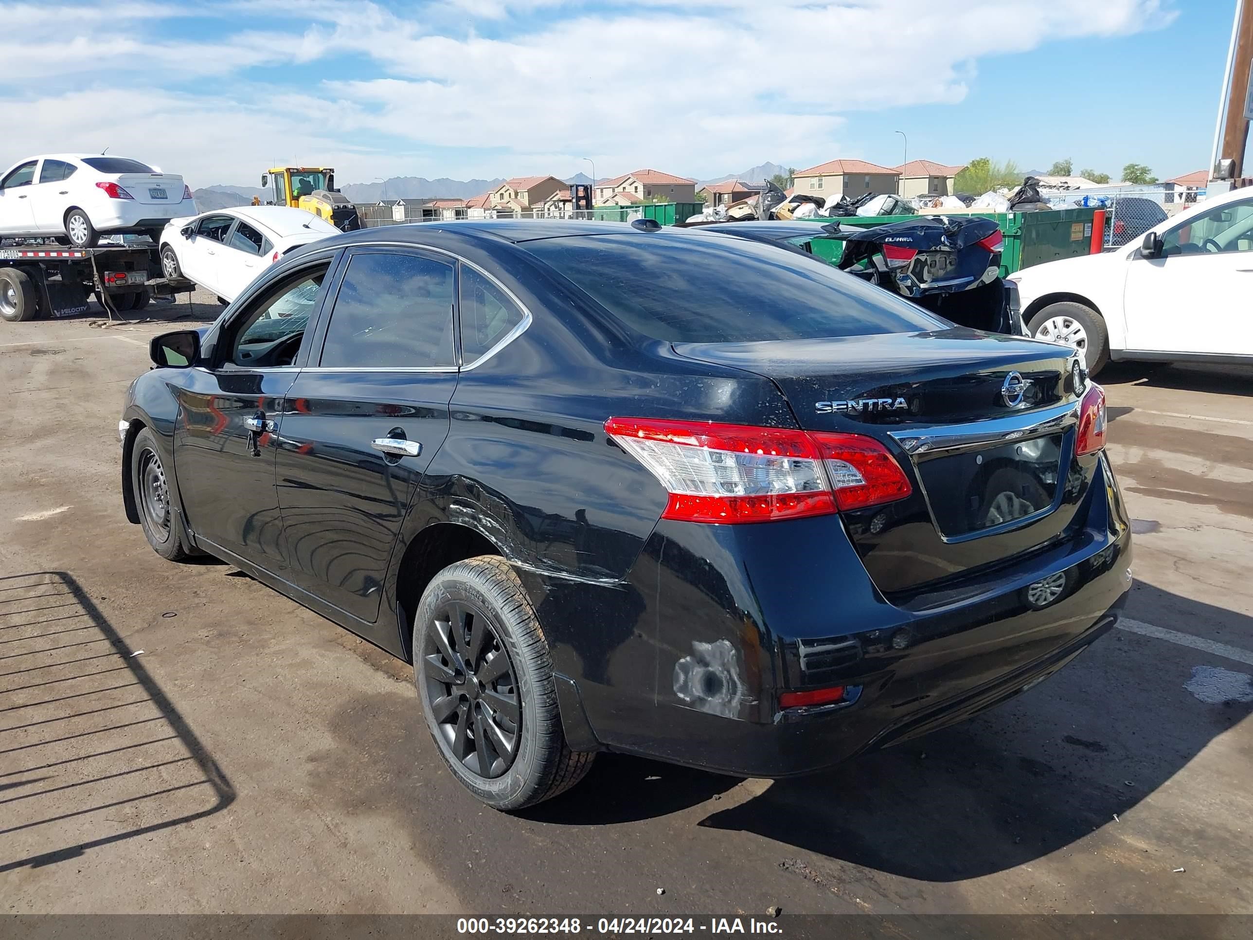 2015 Nissan Sentra Sv vin: 3N1AB7AP8FL688539