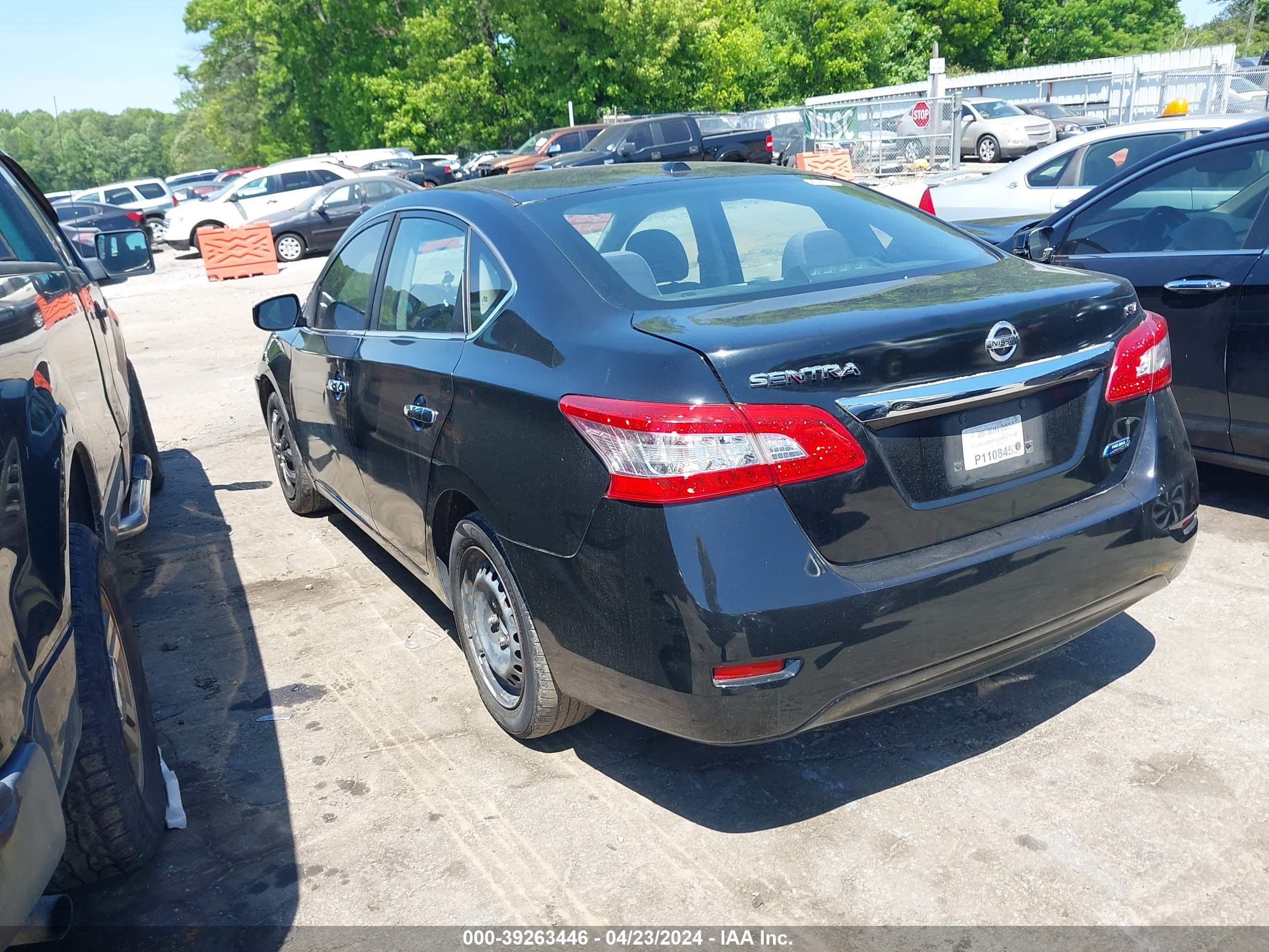 2013 Nissan Sentra Sv vin: 3N1AB7AP0DL688578