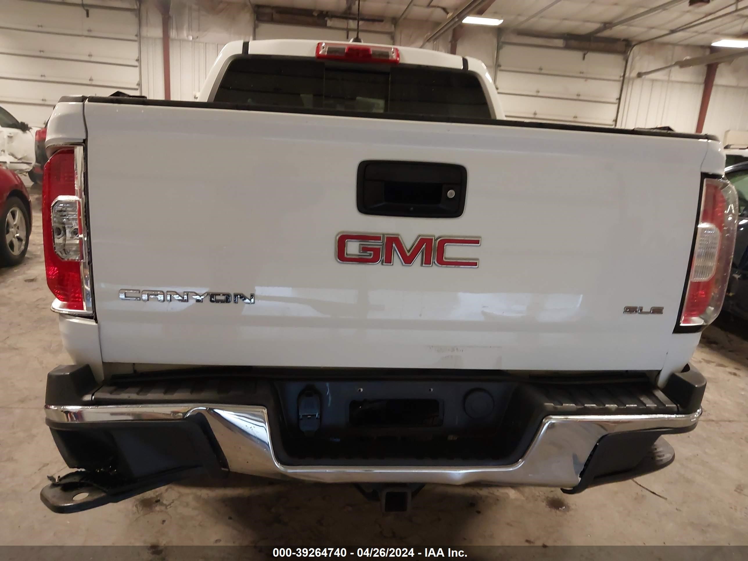 2016 GMC Canyon Sle vin: 1GTG6CE39G1207718