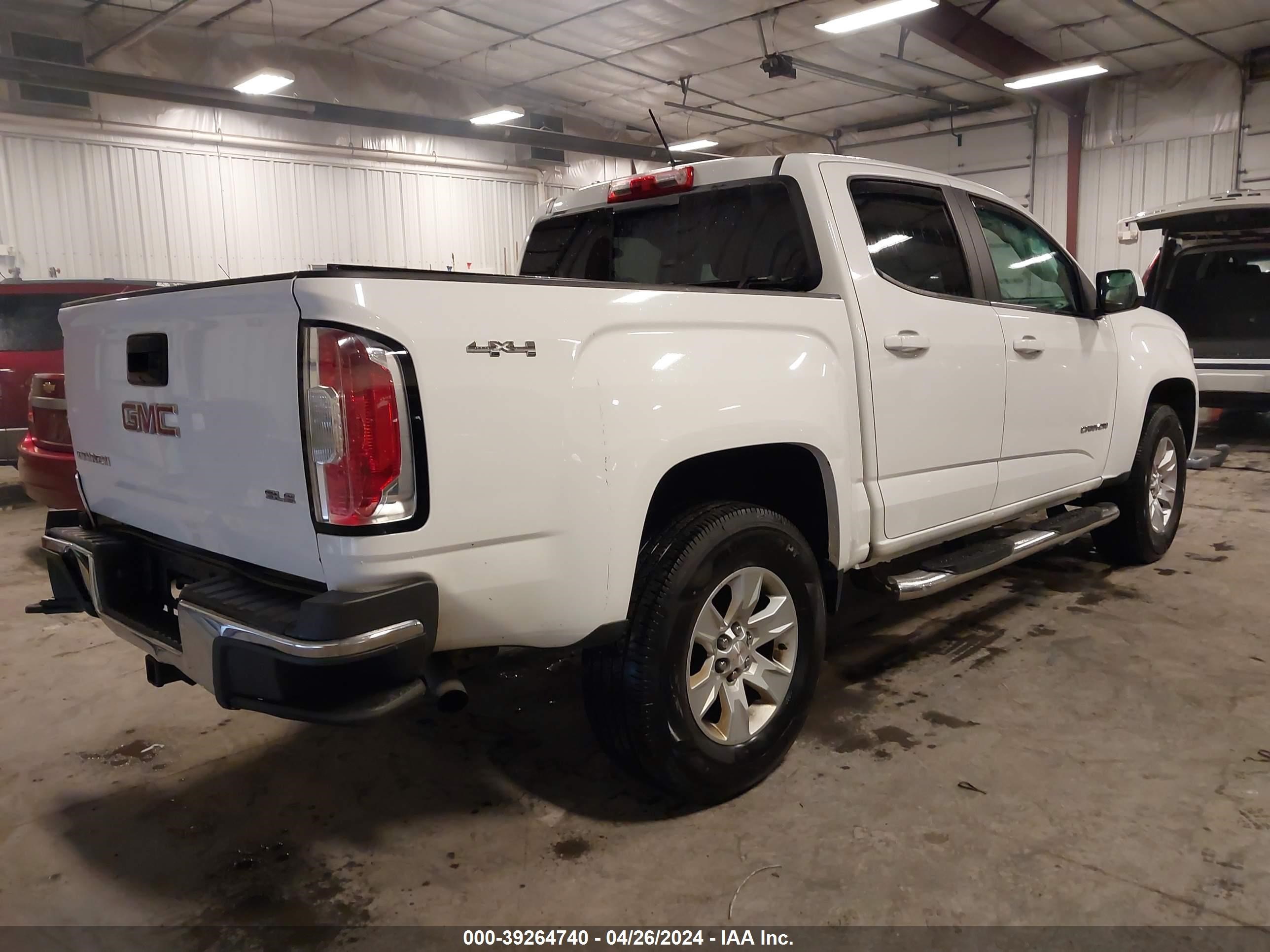 2016 GMC Canyon Sle vin: 1GTG6CE39G1207718