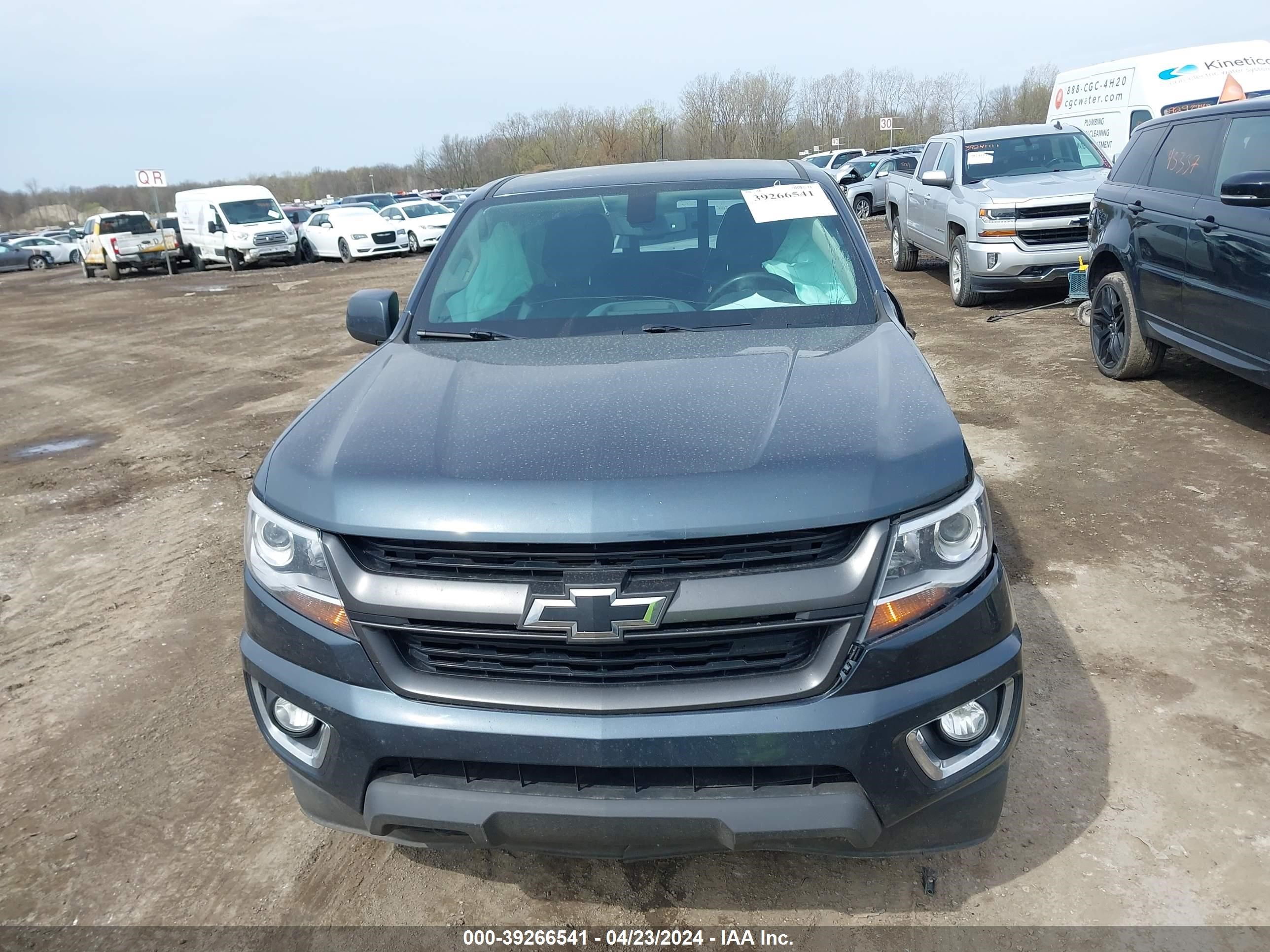 2019 Chevrolet Colorado Z71 vin: 1GCGTDEN4K1120625