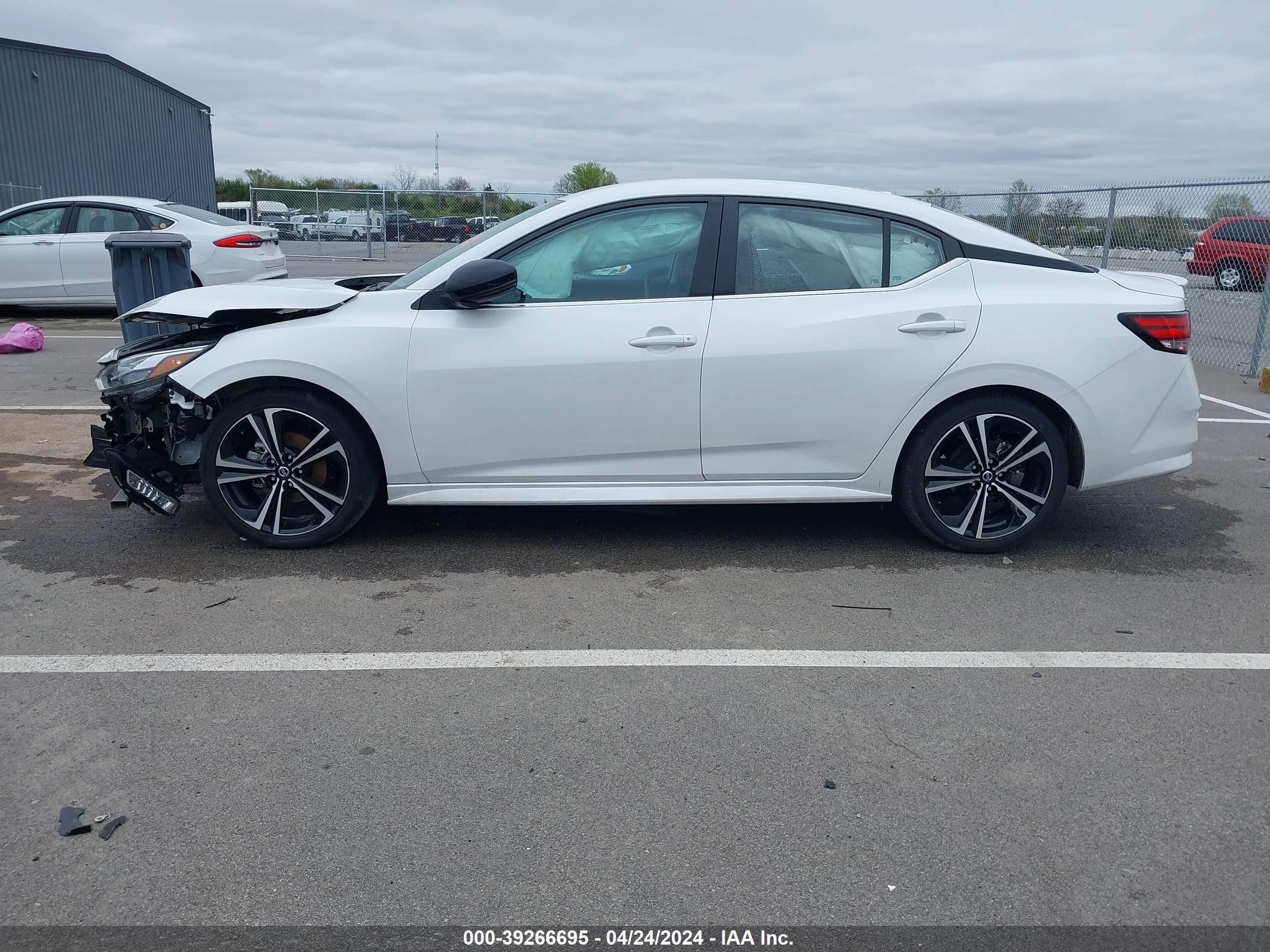 2021 Nissan Sentra Sr Xtronic Cvt vin: 3N1AB8DV4MY258362