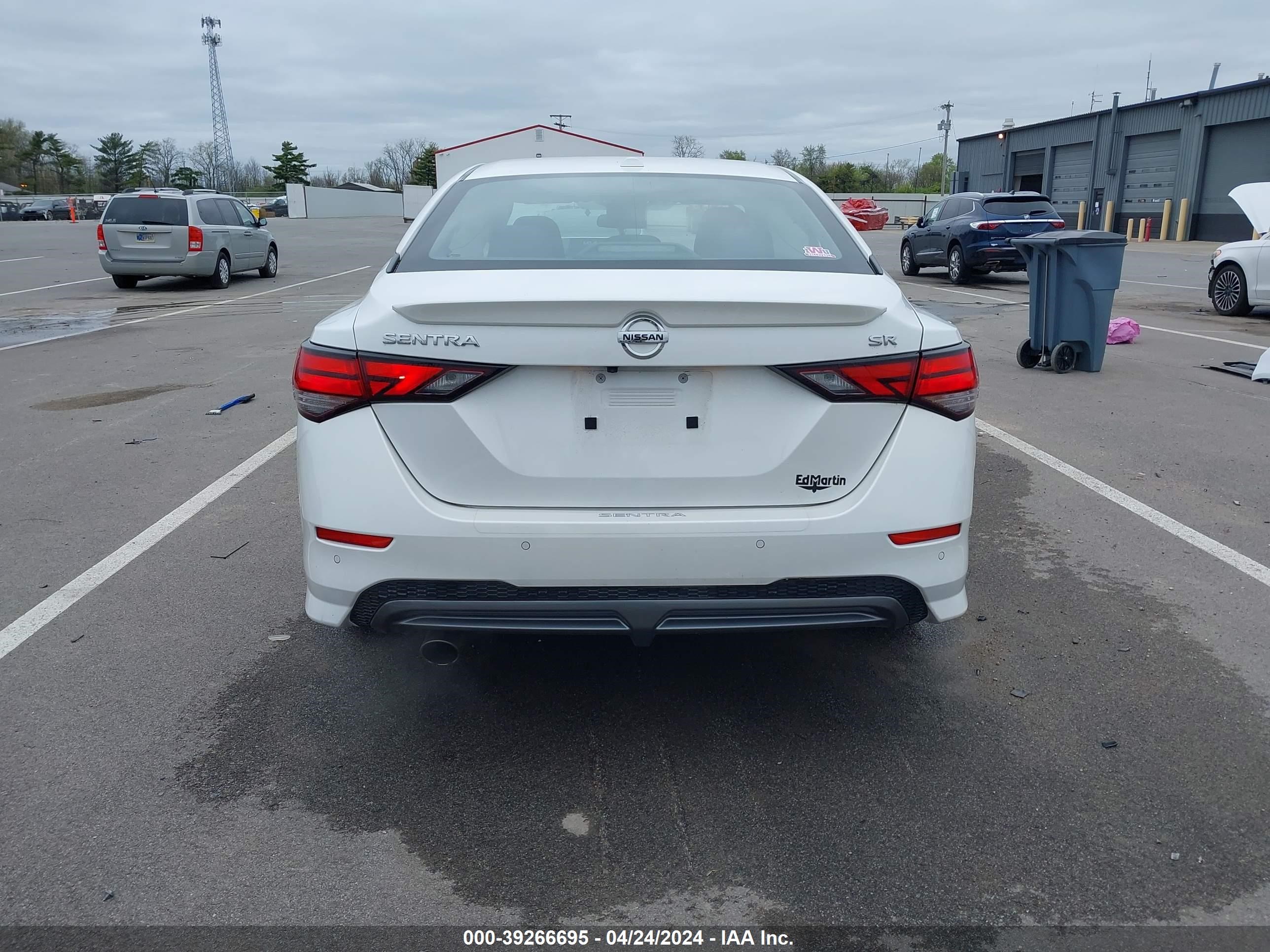 2021 Nissan Sentra Sr Xtronic Cvt vin: 3N1AB8DV4MY258362