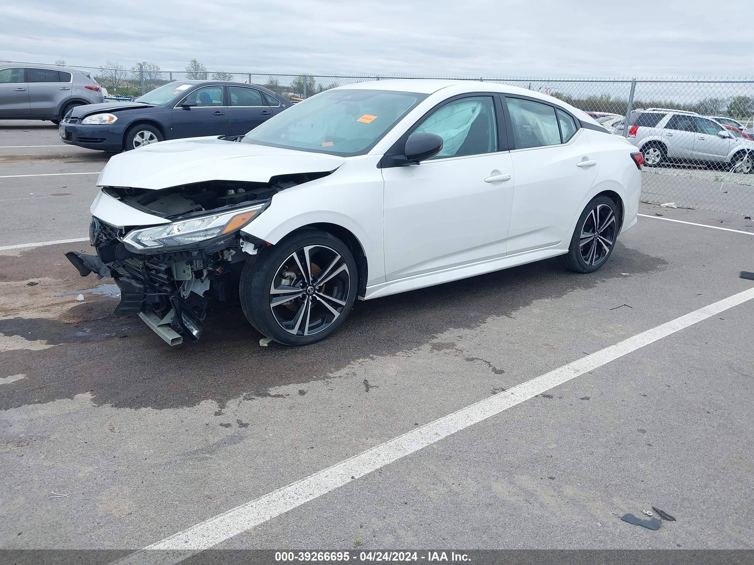 2021 Nissan Sentra Sr Xtronic Cvt vin: 3N1AB8DV4MY258362