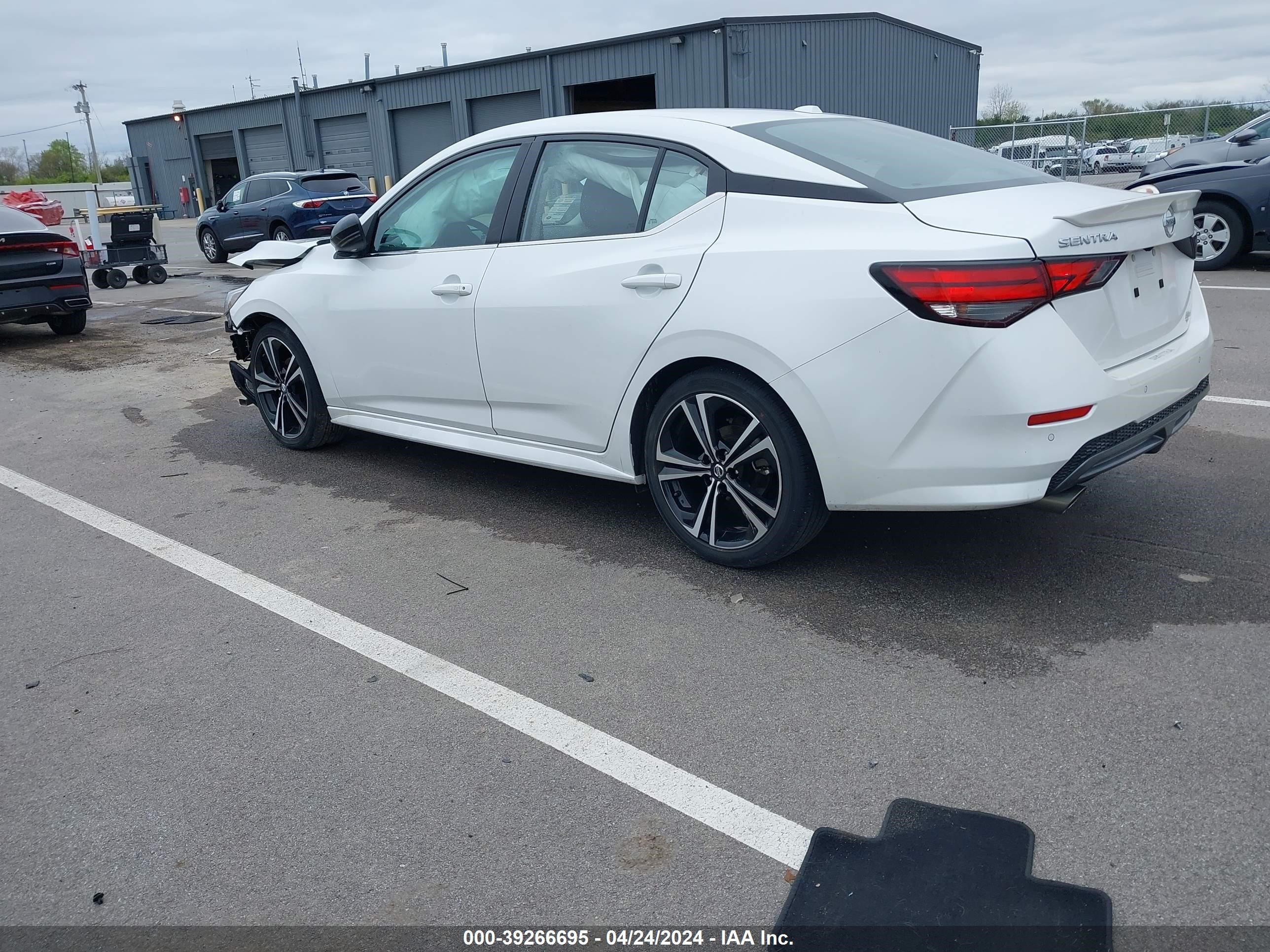 2021 Nissan Sentra Sr Xtronic Cvt vin: 3N1AB8DV4MY258362