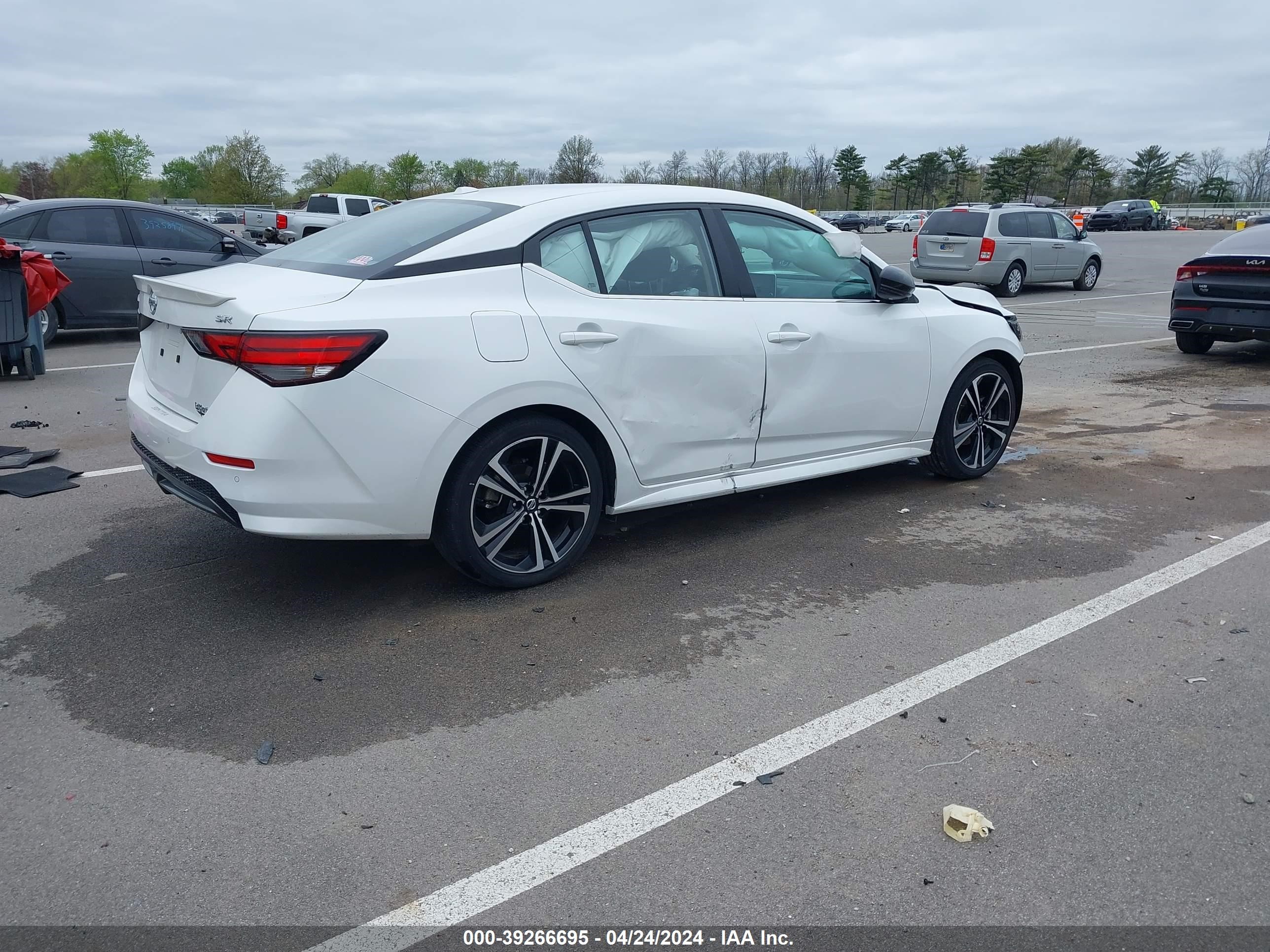 2021 Nissan Sentra Sr Xtronic Cvt vin: 3N1AB8DV4MY258362