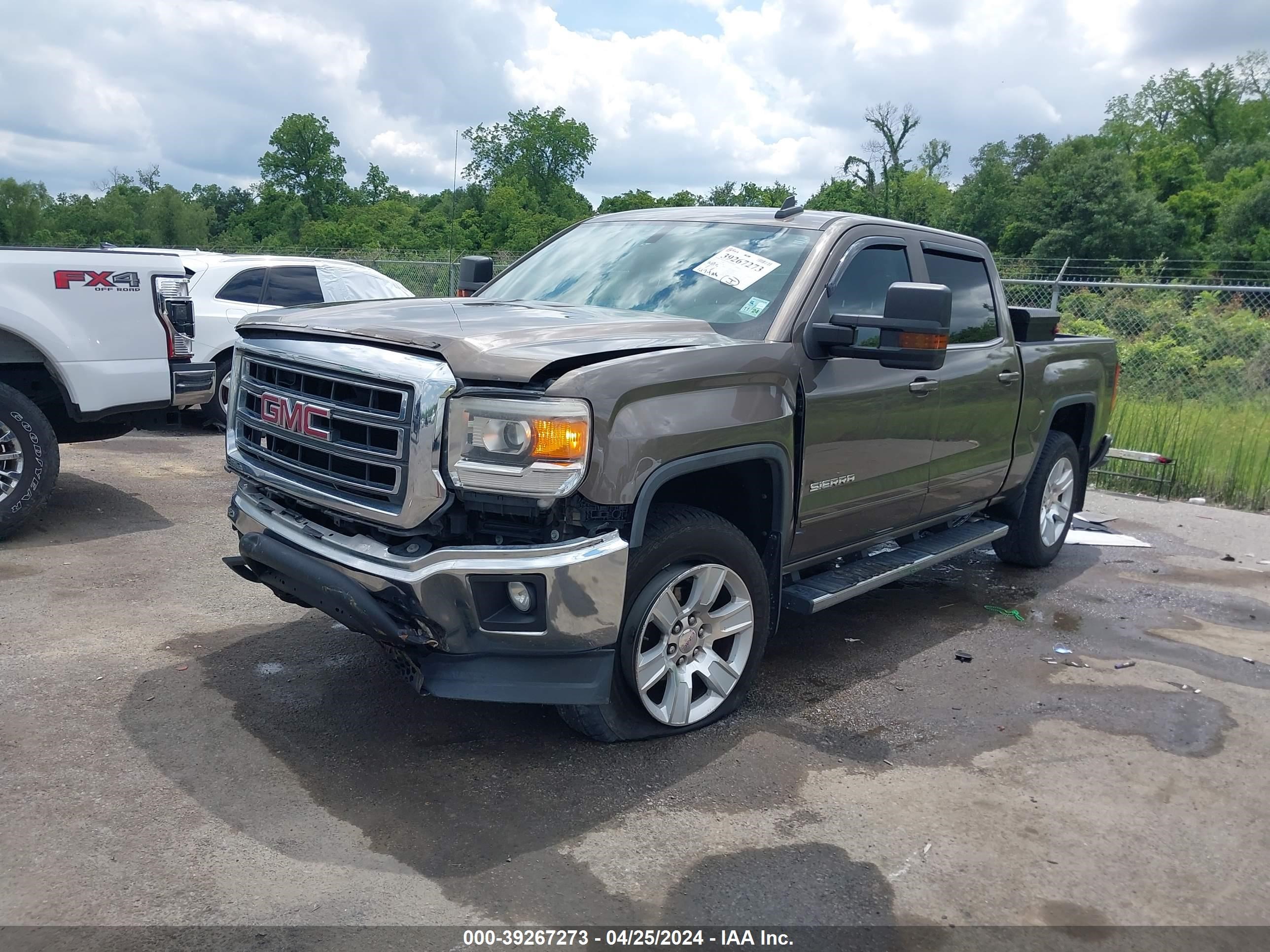 2015 GMC Sierra 1500 Sle vin: 3GTU1UEC7FG511685