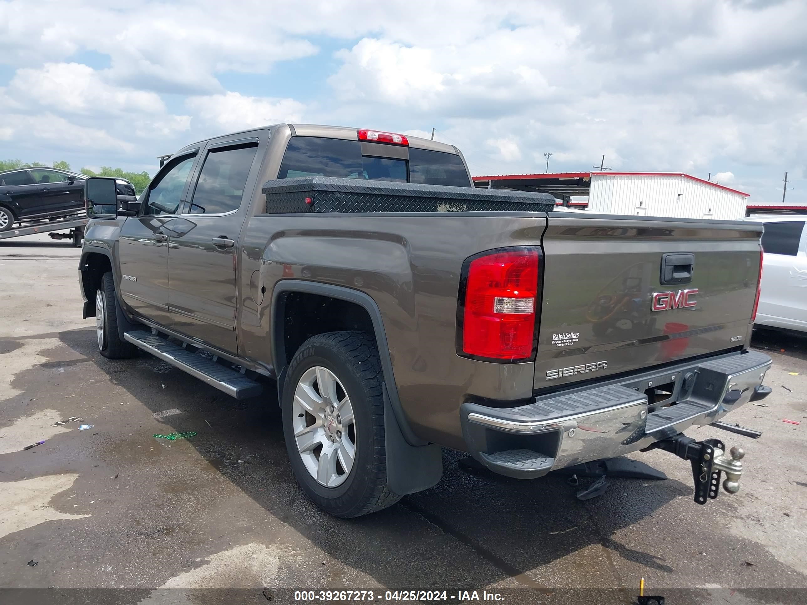 2015 GMC Sierra 1500 Sle vin: 3GTU1UEC7FG511685