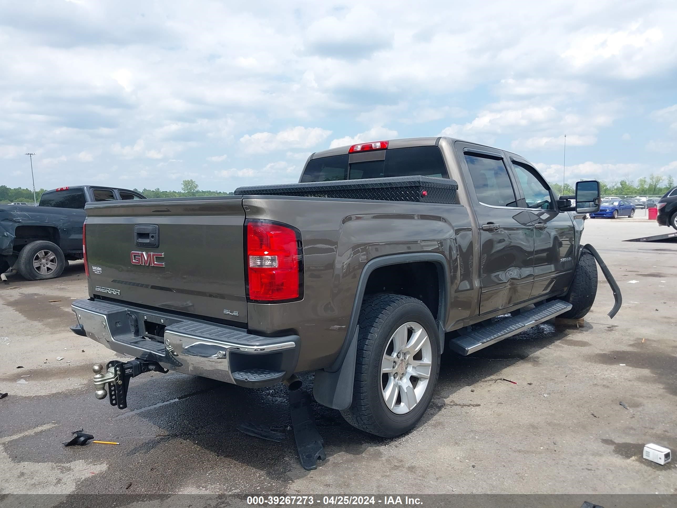 2015 GMC Sierra 1500 Sle vin: 3GTU1UEC7FG511685