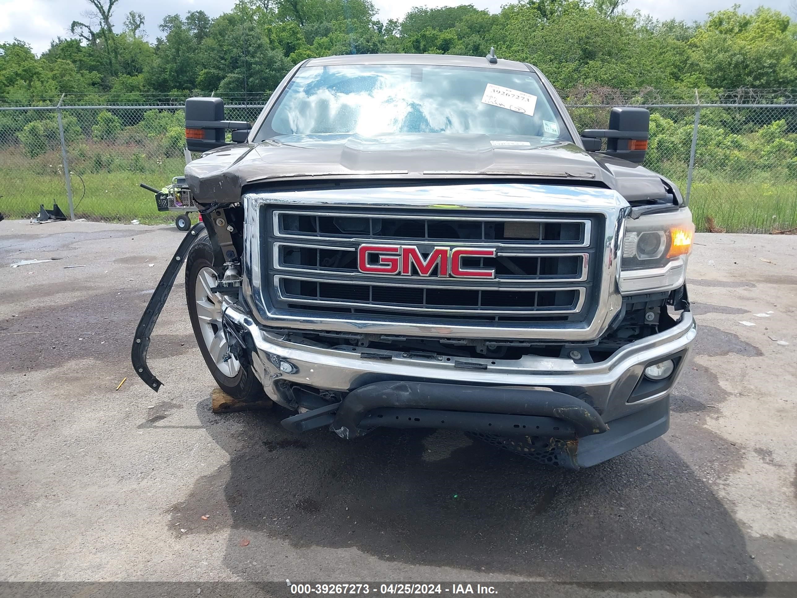 2015 GMC Sierra 1500 Sle vin: 3GTU1UEC7FG511685