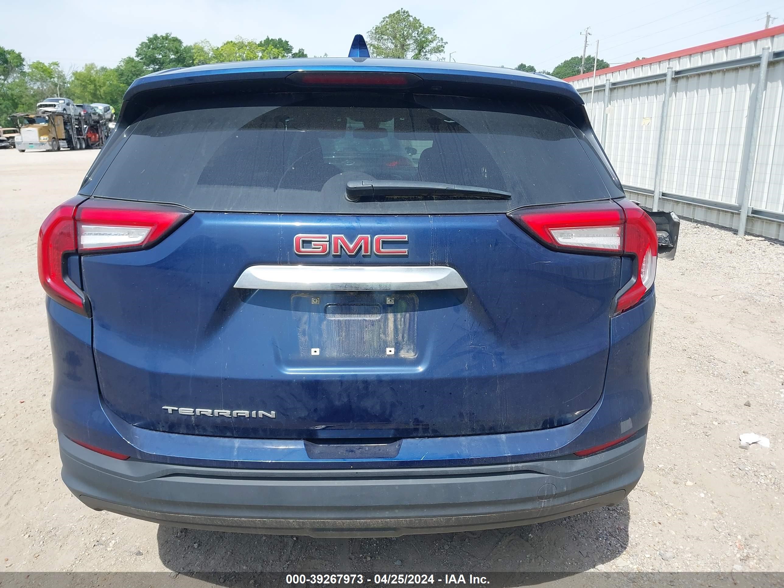 2022 GMC Terrain Fwd Sle vin: 3GKALMEV3NL228449