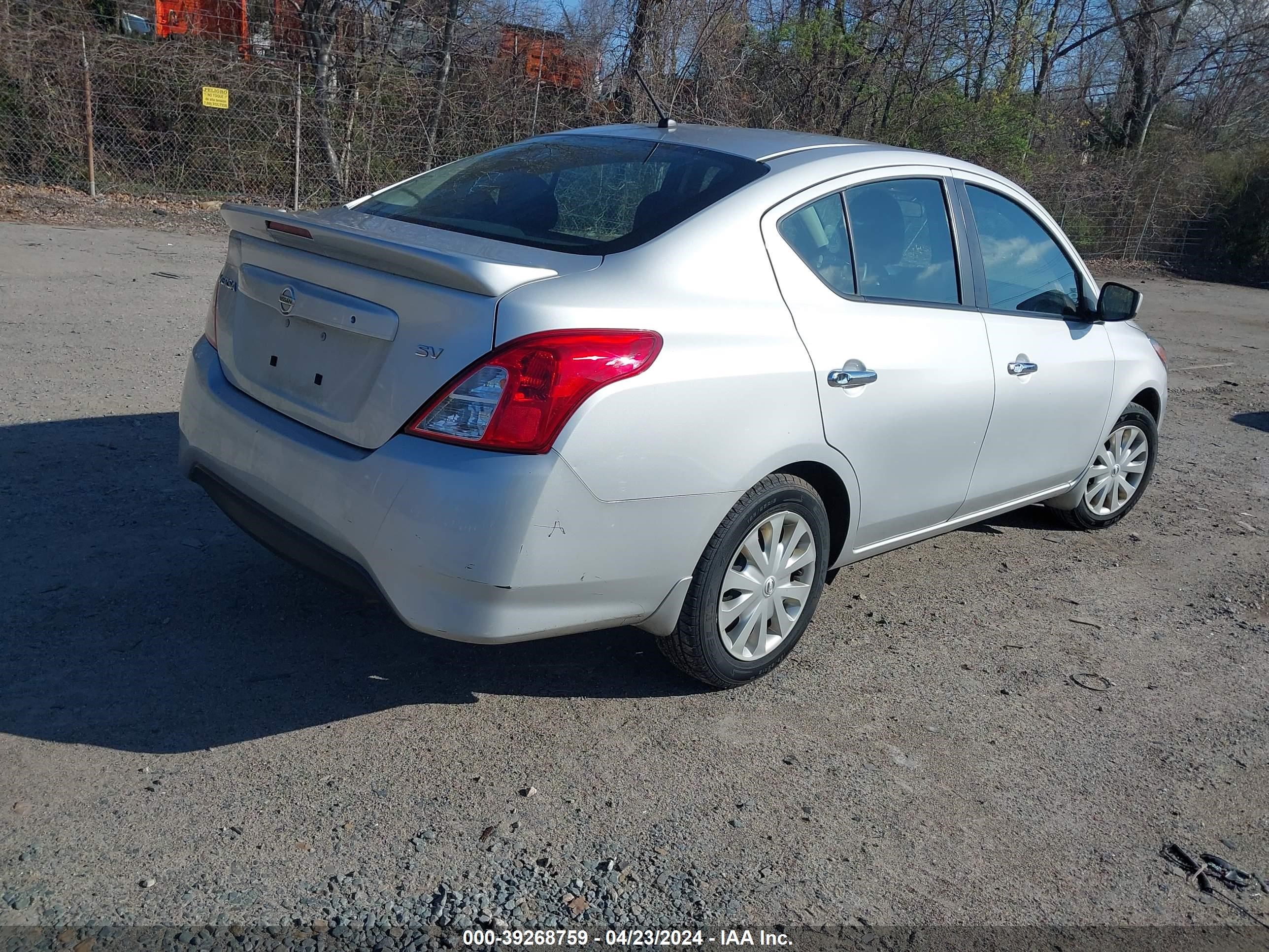 2017 Nissan Versa 1.6 Sv vin: 3N1CN7AP2HL902072