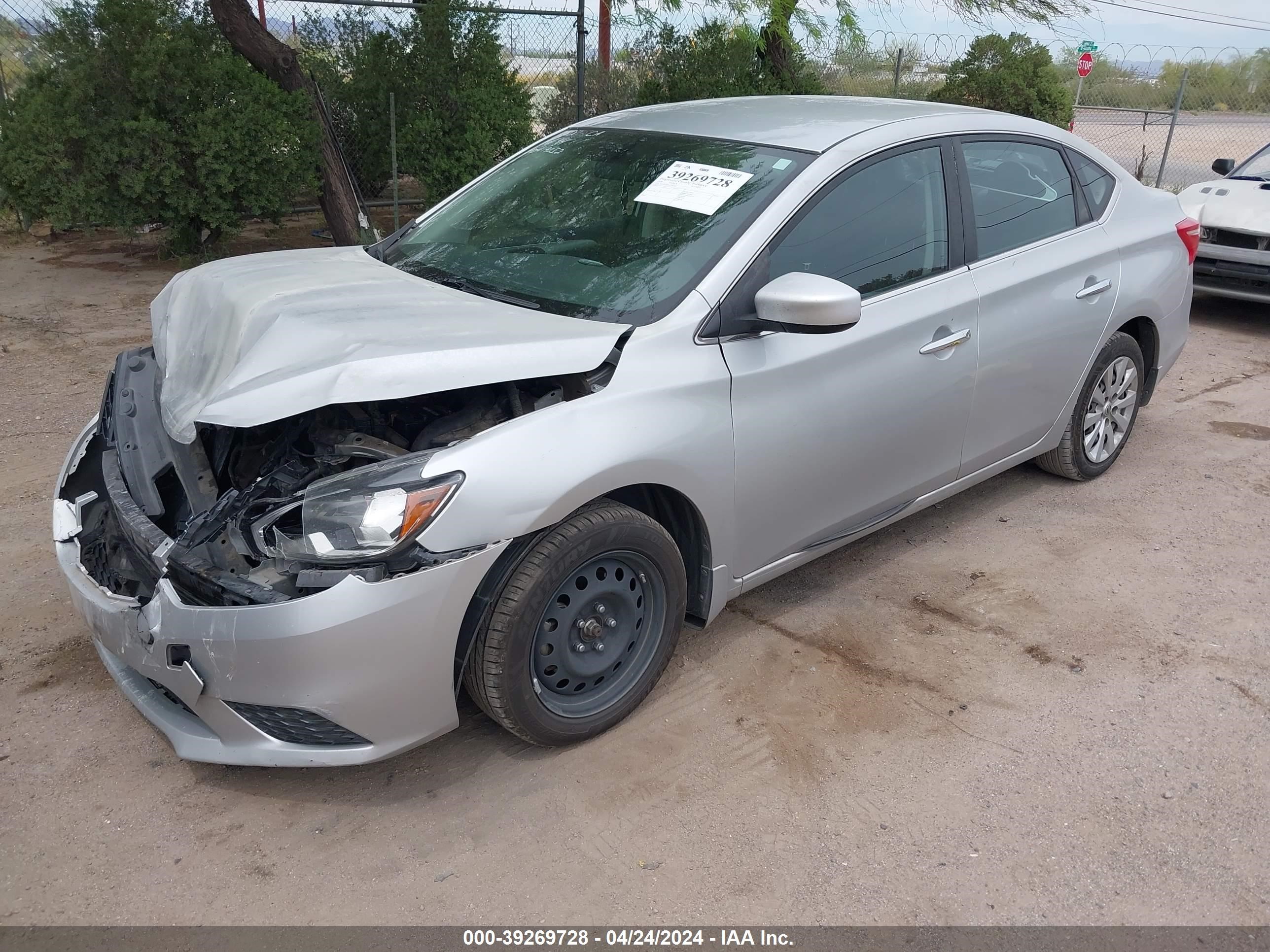 2016 Nissan Sentra S vin: 3N1AB7AP3GY283936