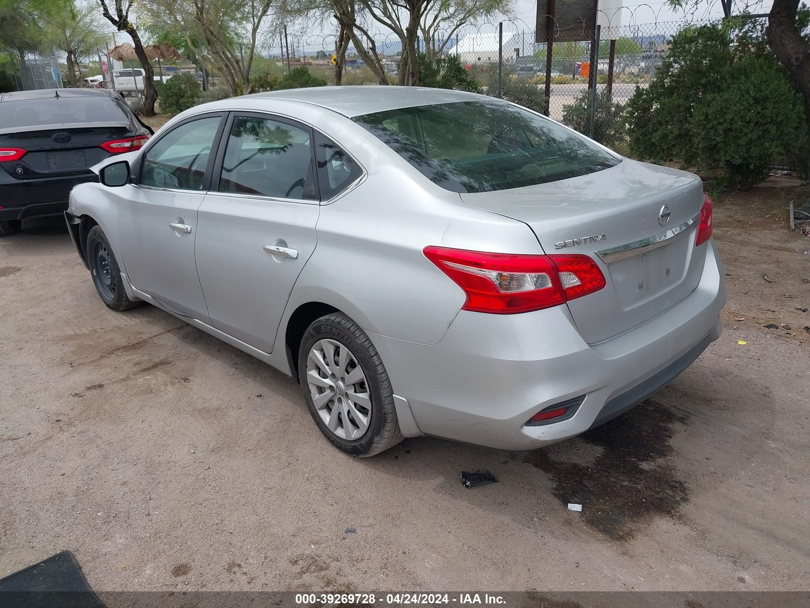 2016 Nissan Sentra S vin: 3N1AB7AP3GY283936