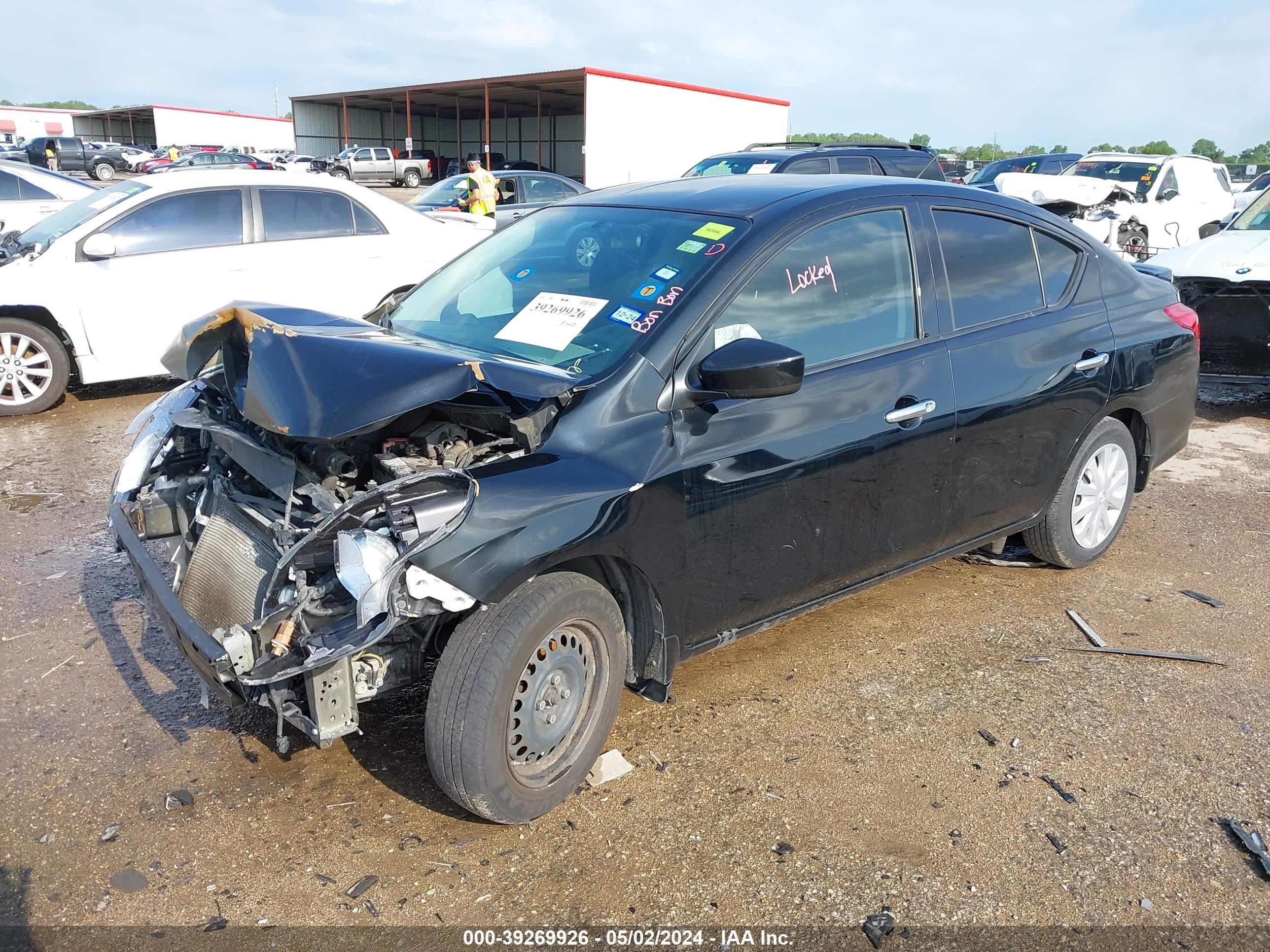 2016 Nissan Versa 1.6 Sv vin: 3N1CN7AP7GL847973