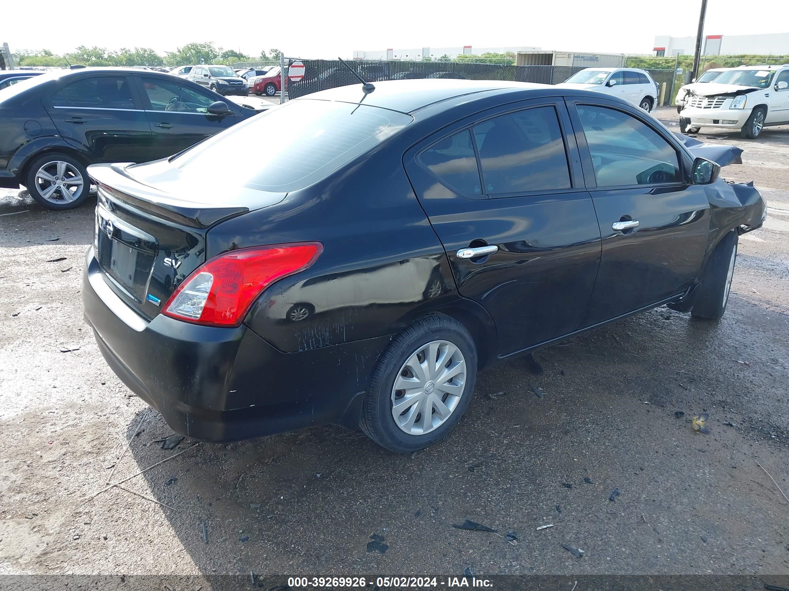 2016 Nissan Versa 1.6 Sv vin: 3N1CN7AP7GL847973